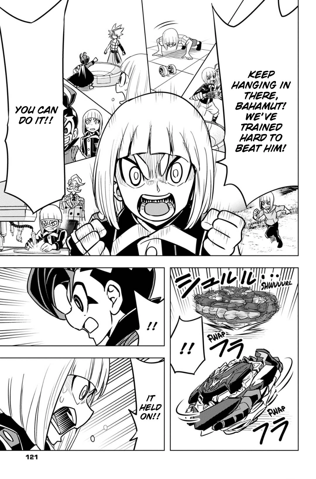 Read Beyblade Burst chapter 103 image 21 on Lezhin