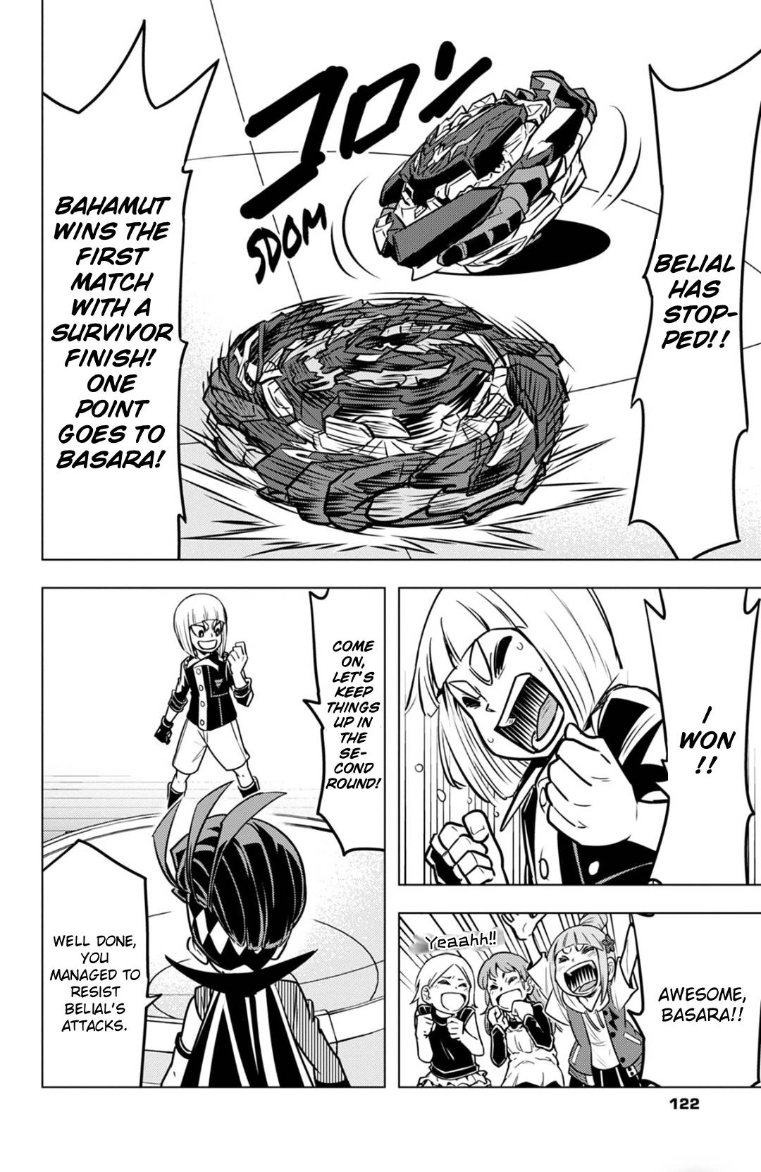 Read Beyblade Burst chapter 103 image 22 on Lezhin