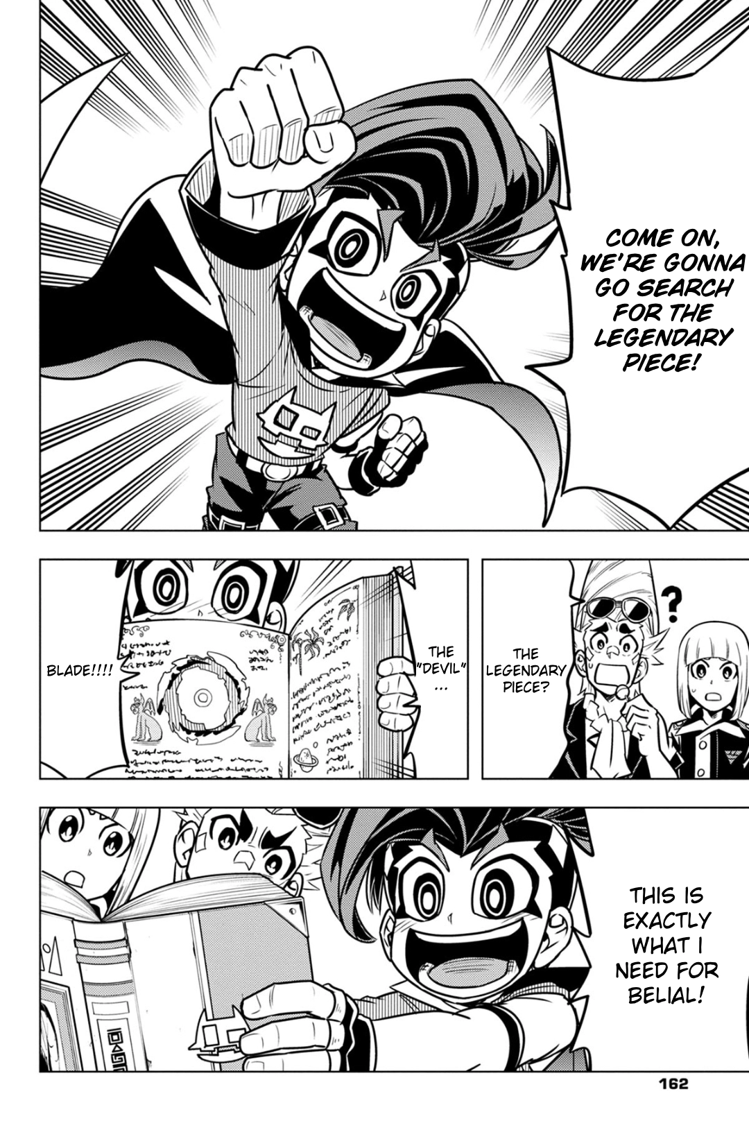 Read Beyblade Burst chapter 104.5 image 1 on Lezhin