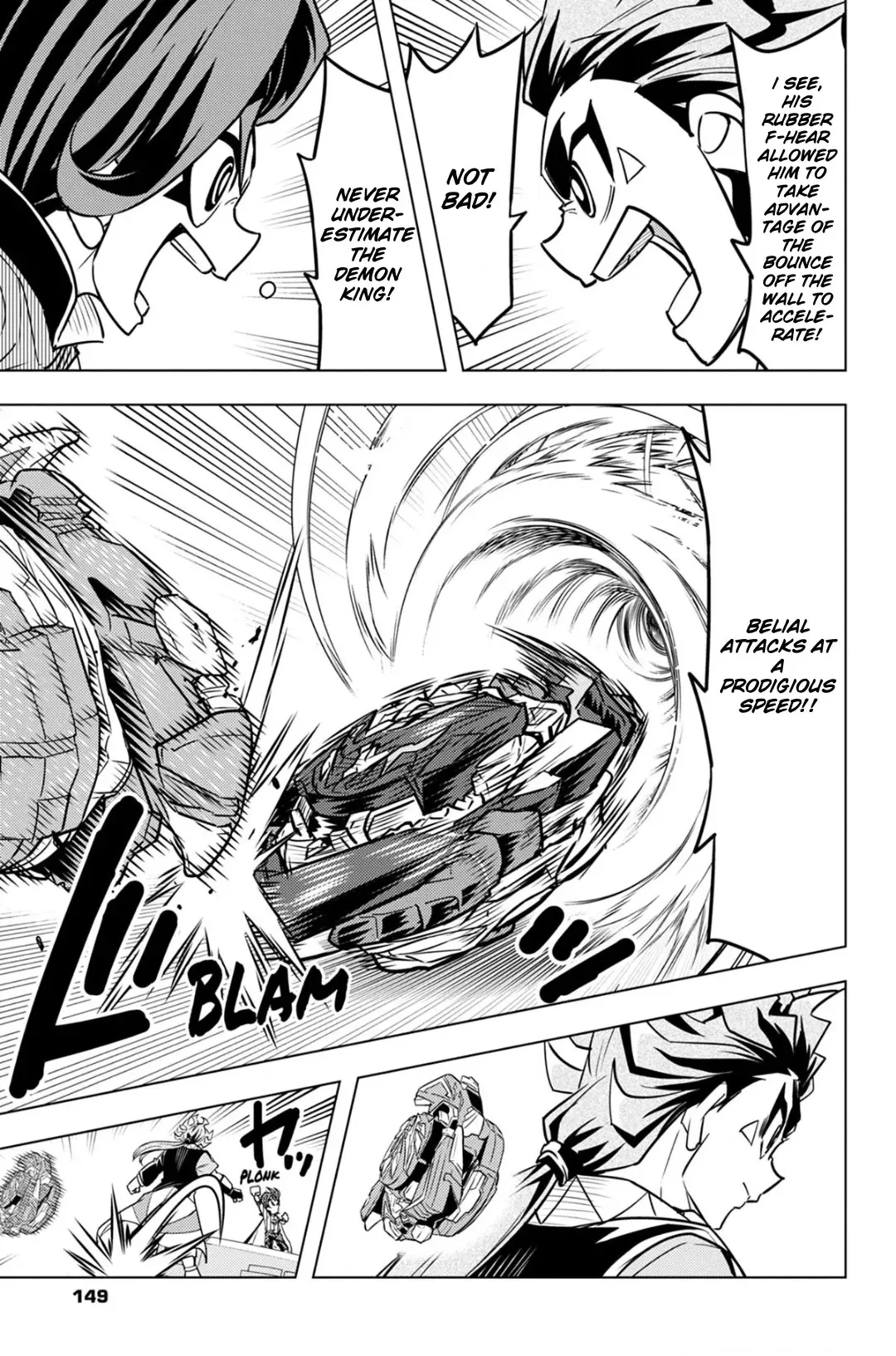 Read Beyblade Burst chapter 104 image 19 on Lezhin
