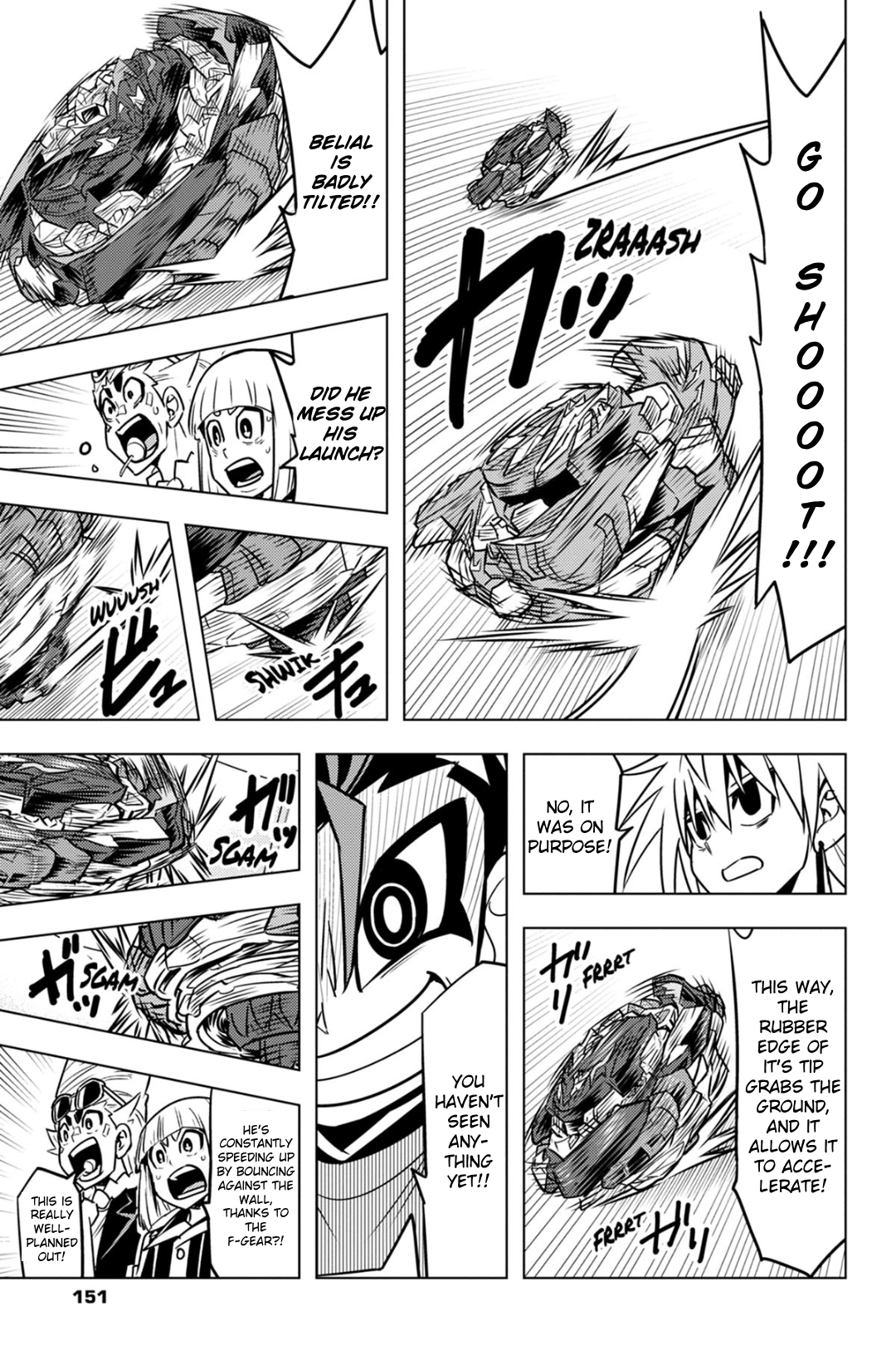 Read Beyblade Burst chapter 104 image 21 on Lezhin