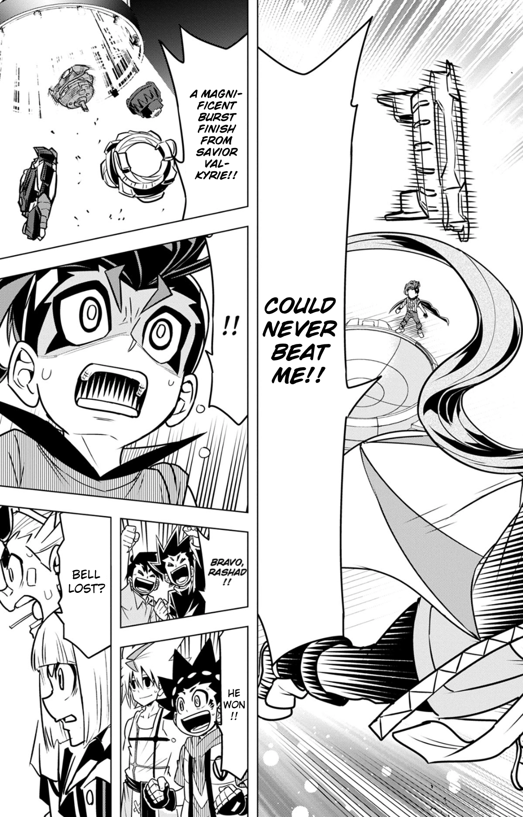 Read Beyblade Burst chapter 104 image 27 on Lezhin