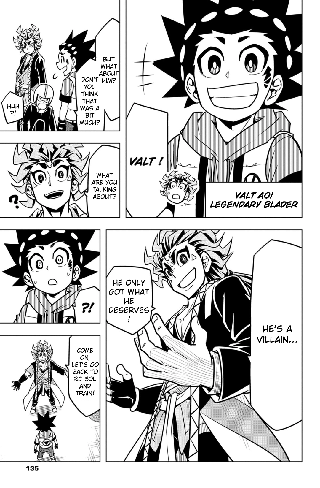 Read Beyblade Burst chapter 104 image 5 on Lezhin