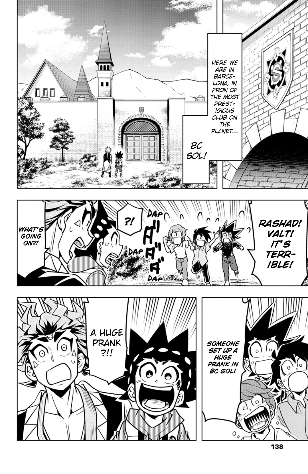 Read Beyblade Burst chapter 104 image 8 on Lezhin