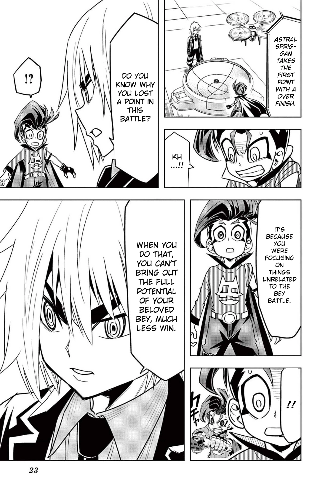 Read Beyblade Burst chapter 105 image 16 on Lezhin