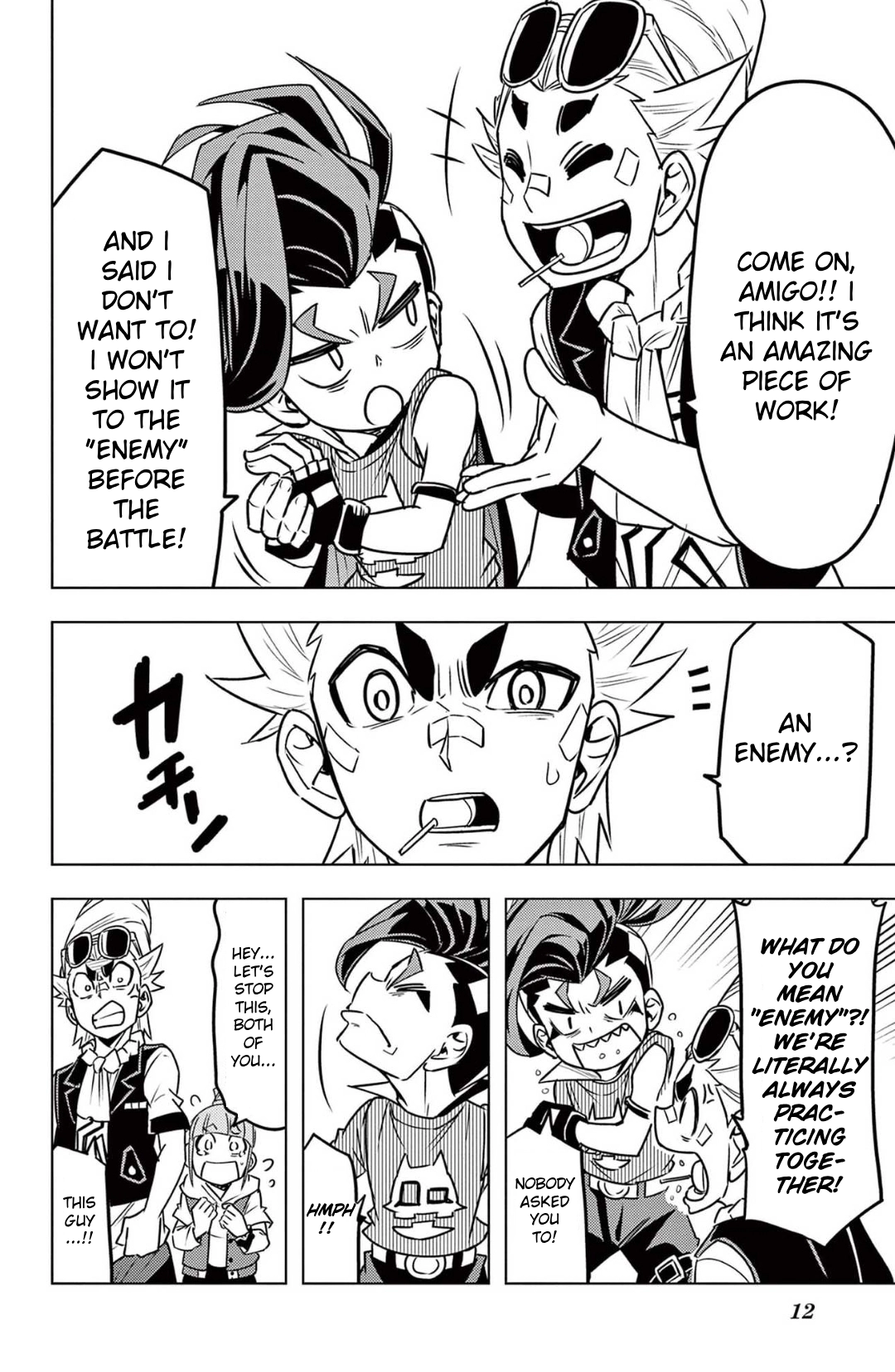 Read Beyblade Burst chapter 105 image 5 on Lezhin