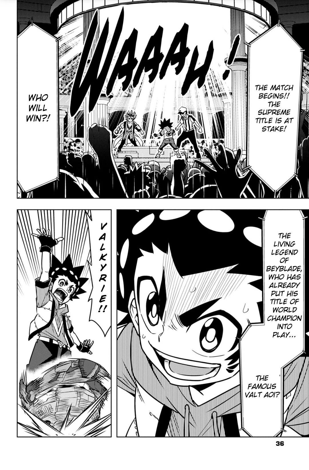 Read Beyblade Burst chapter 106 image 1 on Lezhin