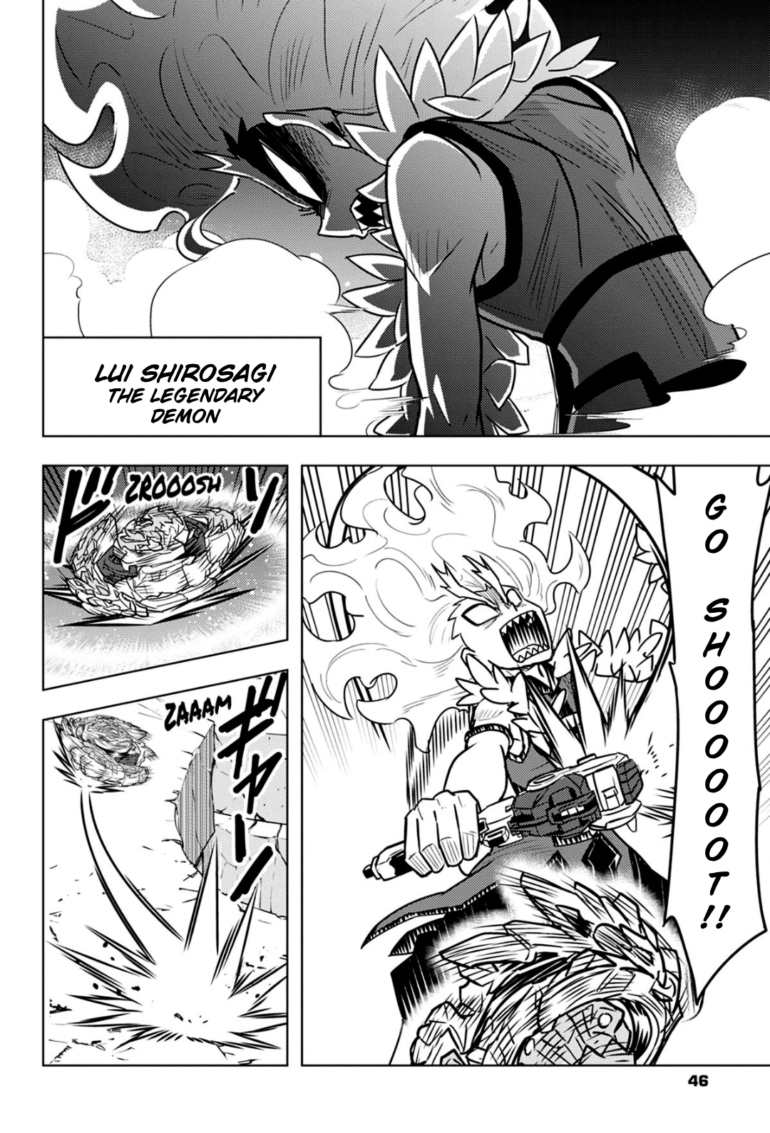 Read Beyblade Burst chapter 106 image 11 on Lezhin