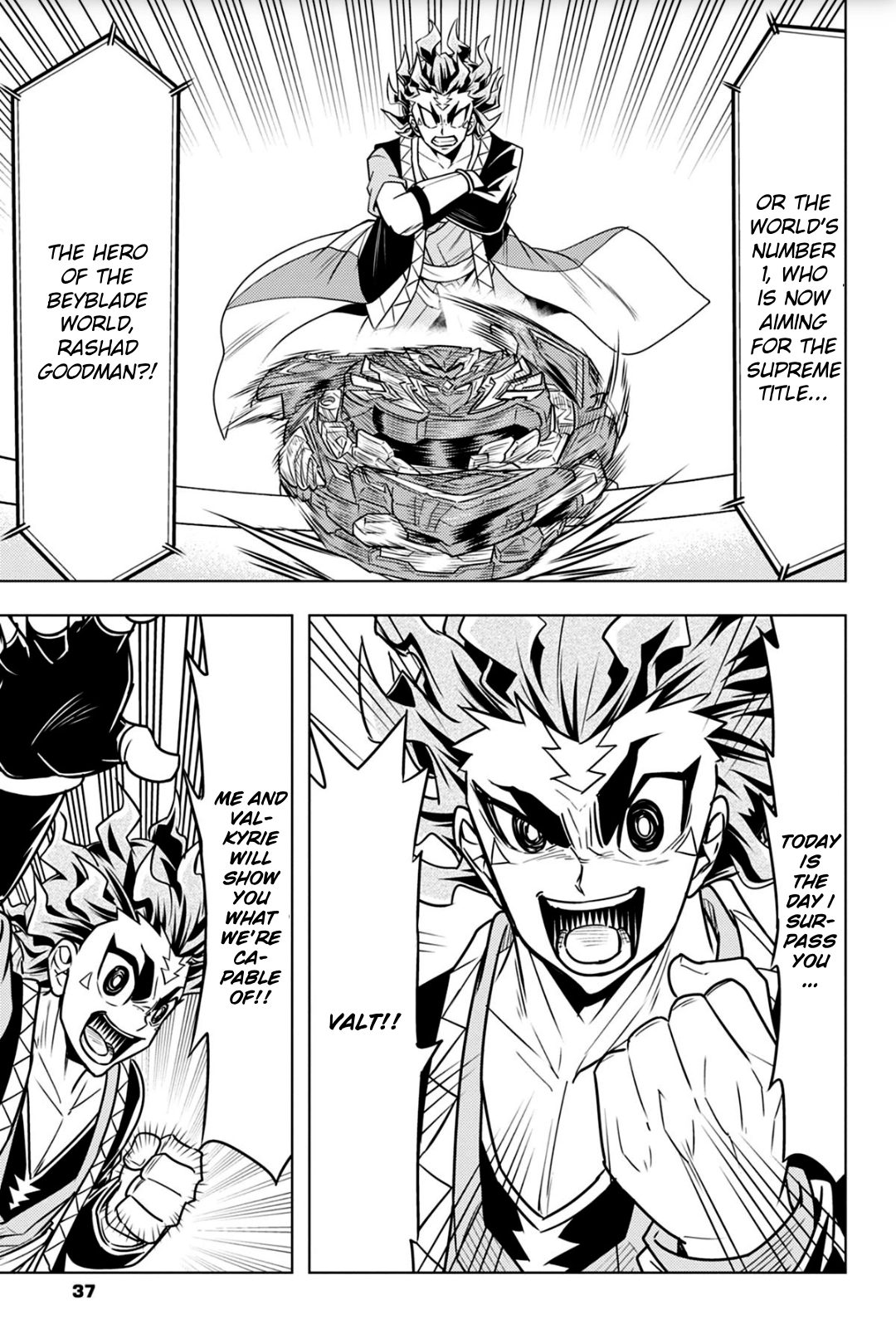 Read Beyblade Burst chapter 106 image 2 on Lezhin