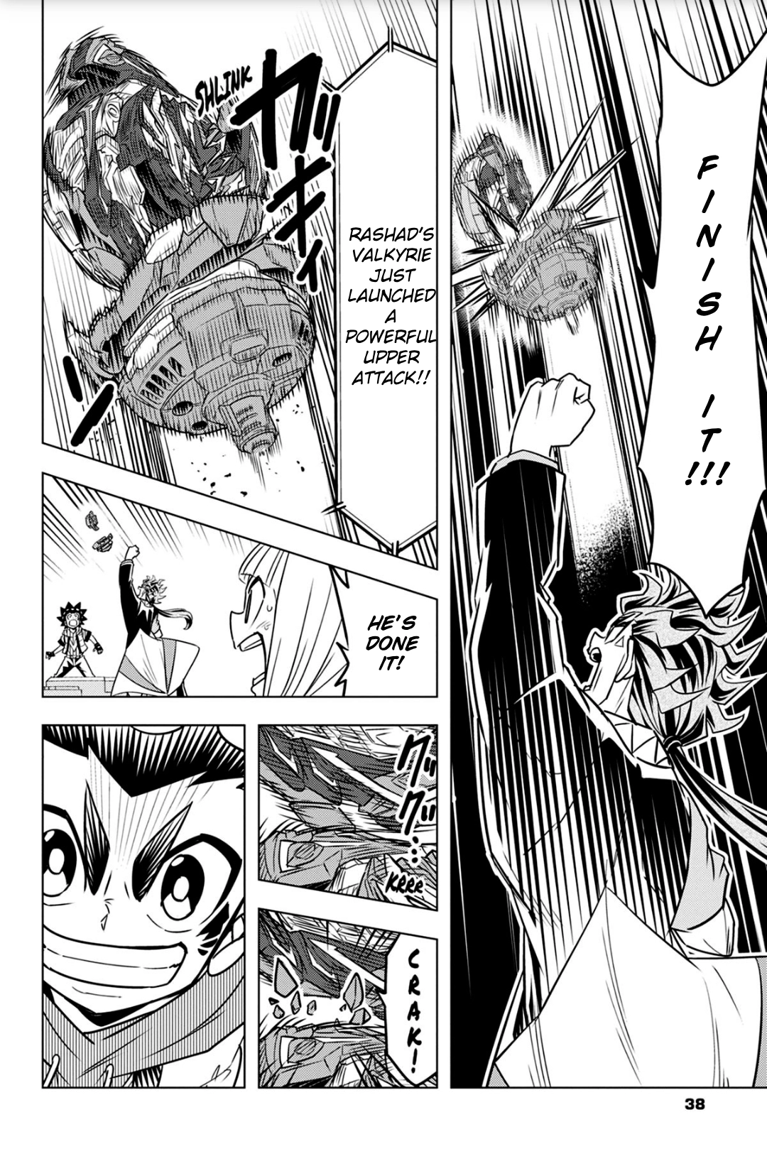 Read Beyblade Burst chapter 106 image 3 on Lezhin