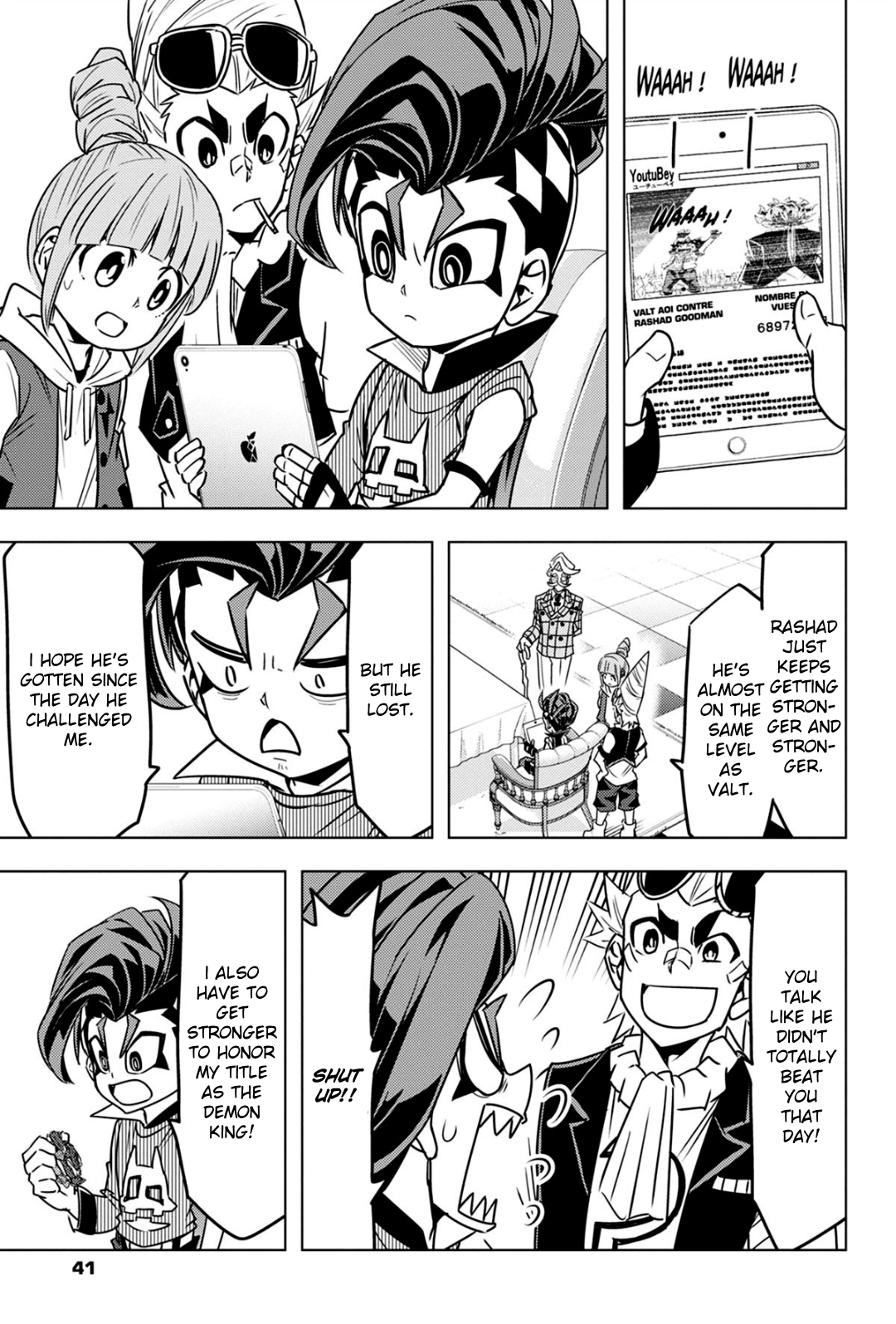 Read Beyblade Burst chapter 106 image 6 on Lezhin