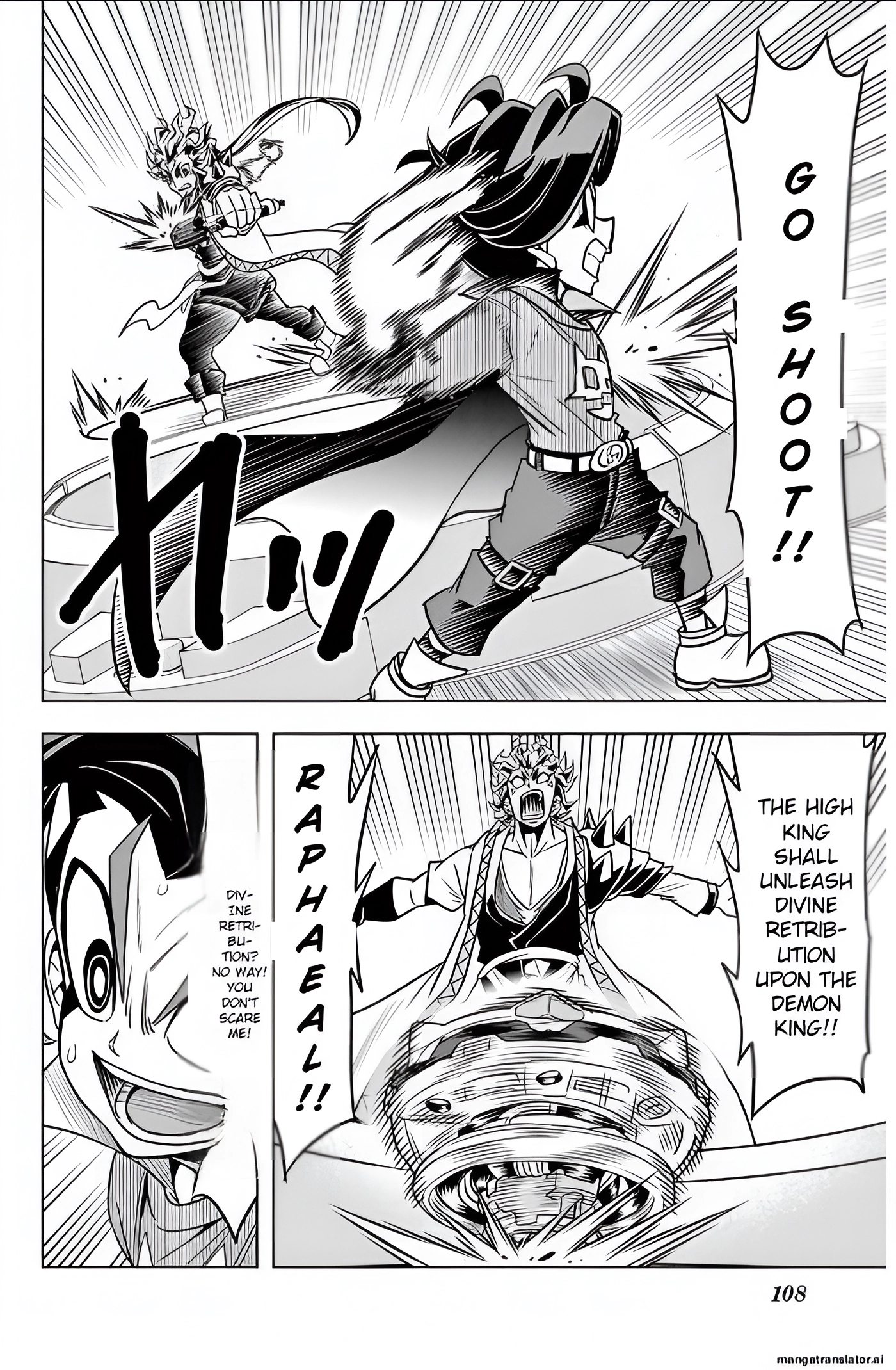Read Beyblade Burst chapter 108 image 11 on Lezhin