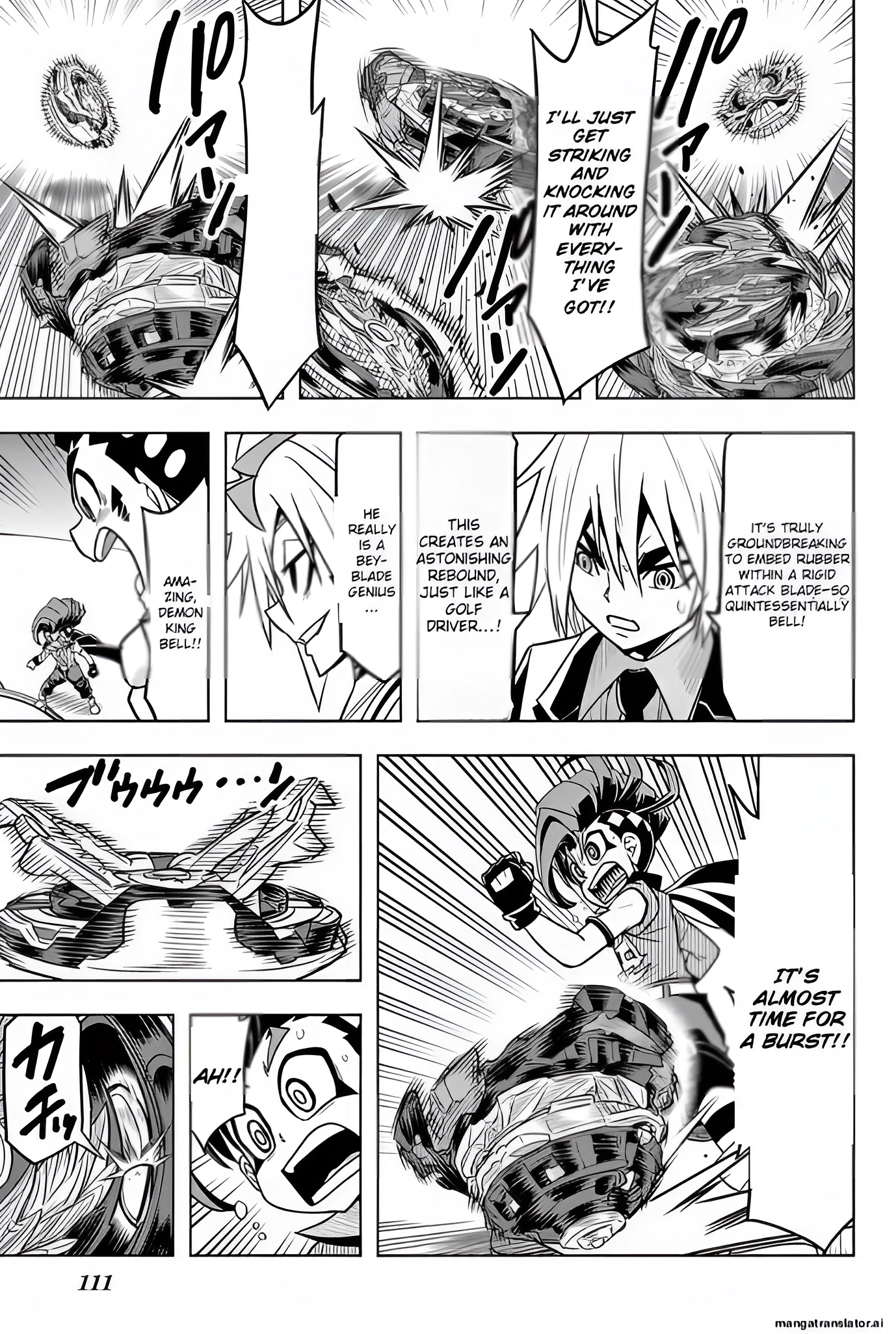 Read Beyblade Burst chapter 108 image 14 on Lezhin