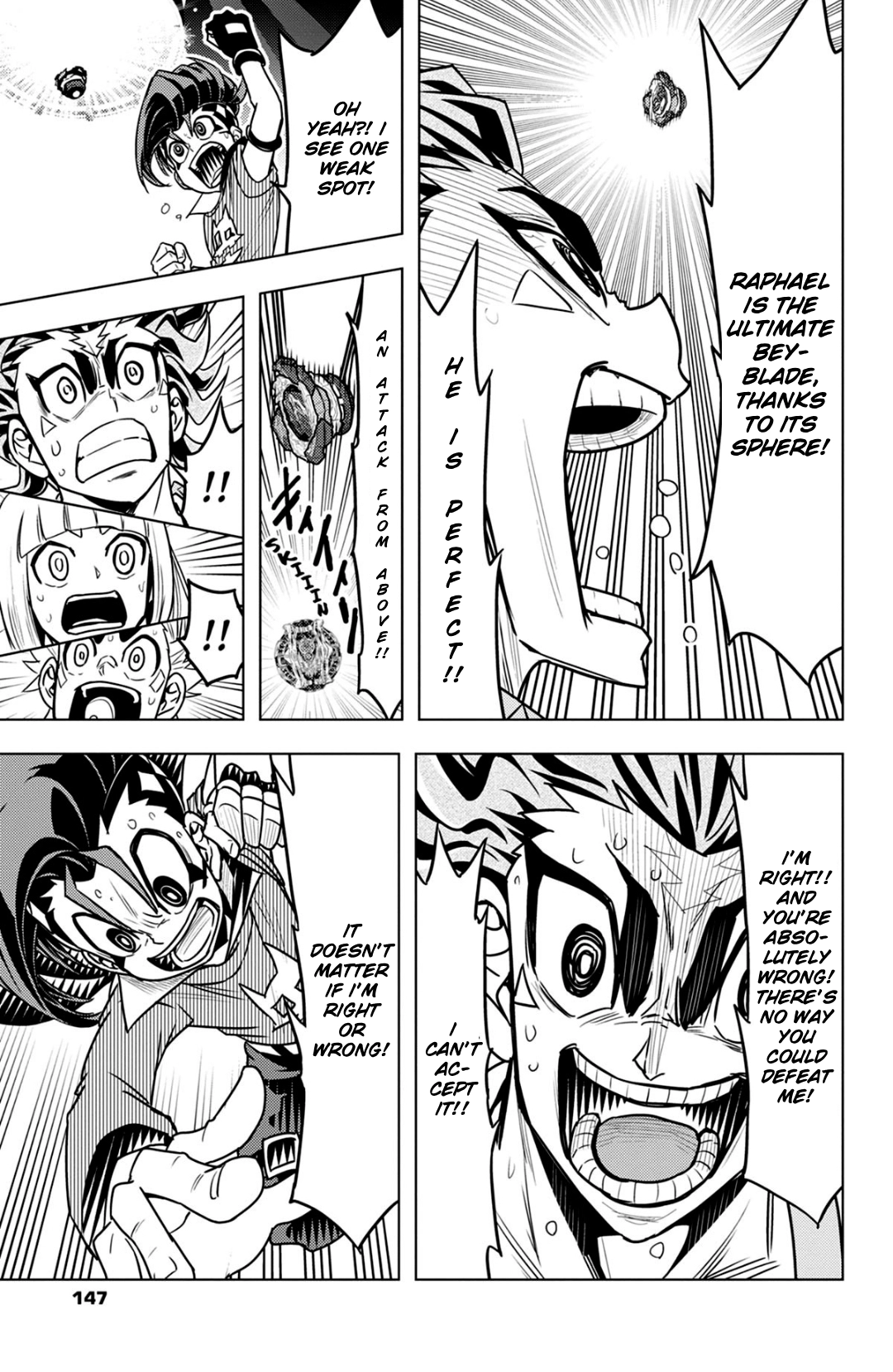 Read Beyblade Burst chapter 109 image 21 on Lezhin