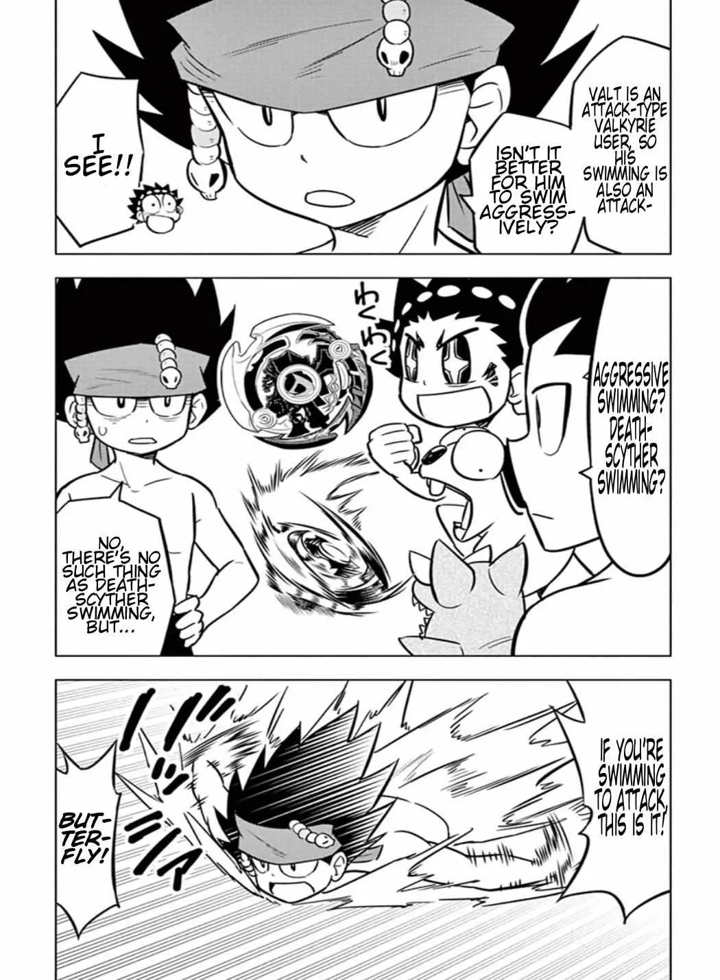 Read Beyblade Burst chapter 14 image 8 on Lezhin
