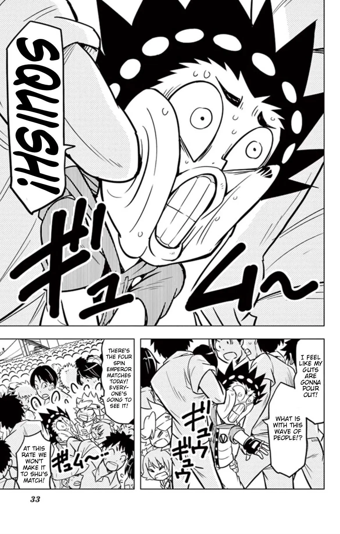 Read Beyblade Burst chapter 15 image 1 on Lezhin