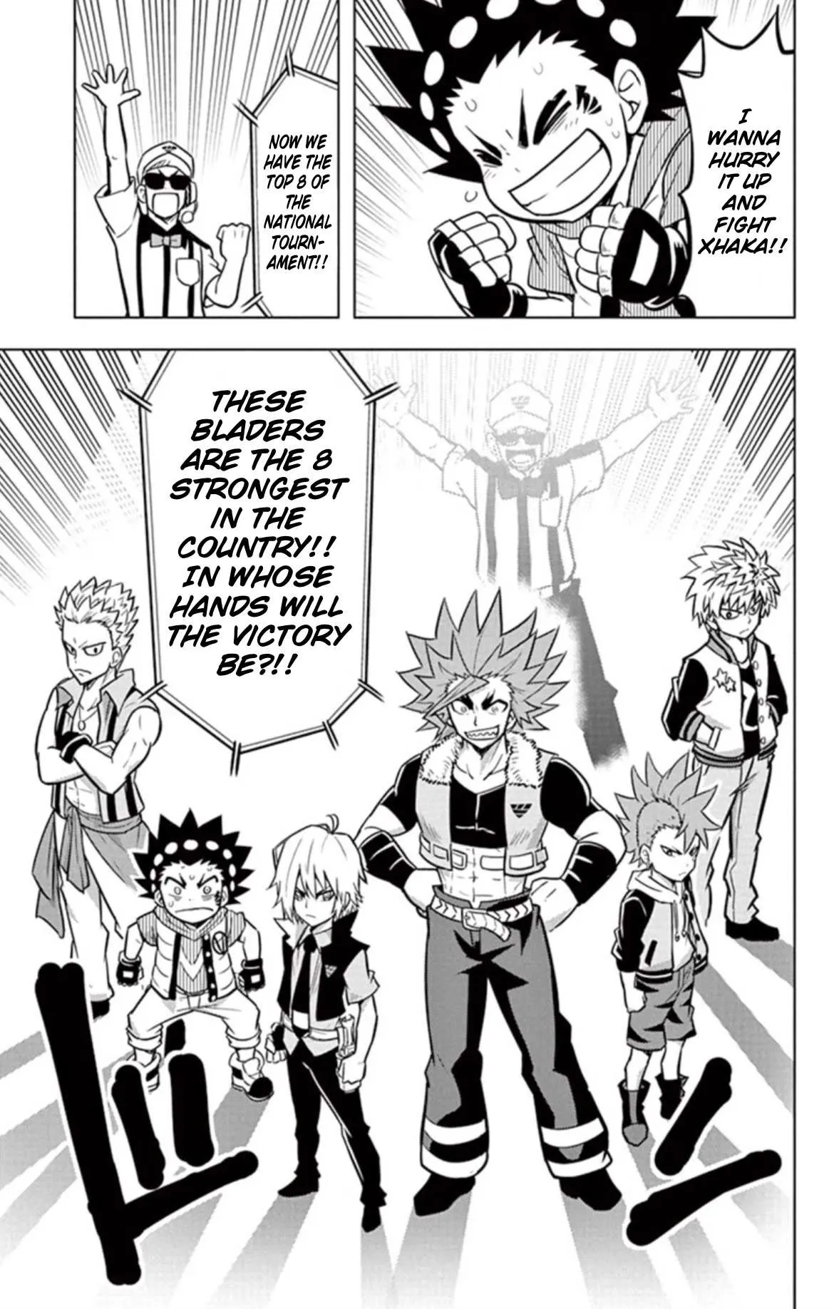 Read Beyblade Burst chapter 15 image 19 on Lezhin