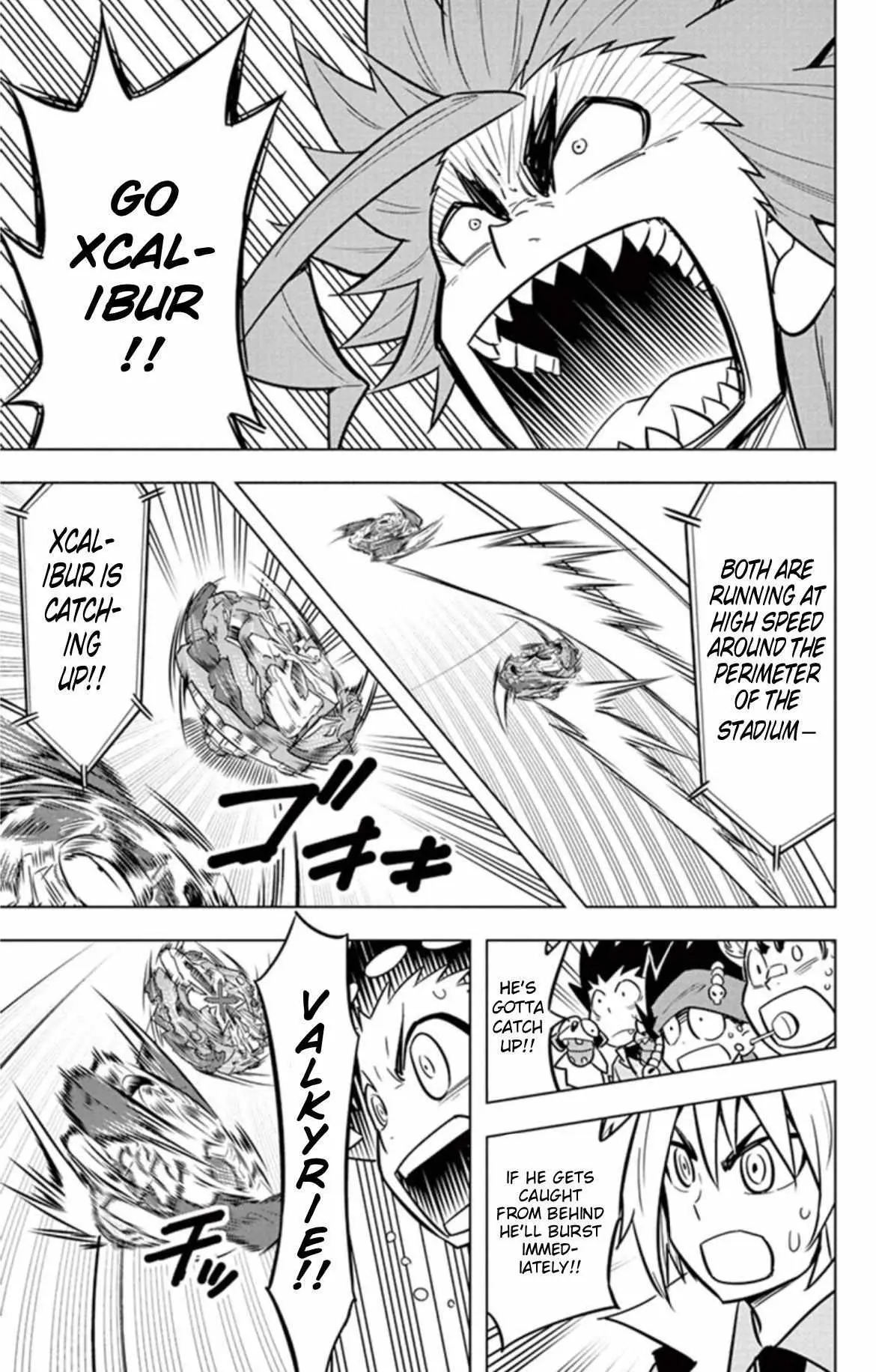 Read Beyblade Burst chapter 16 image 17 on Lezhin