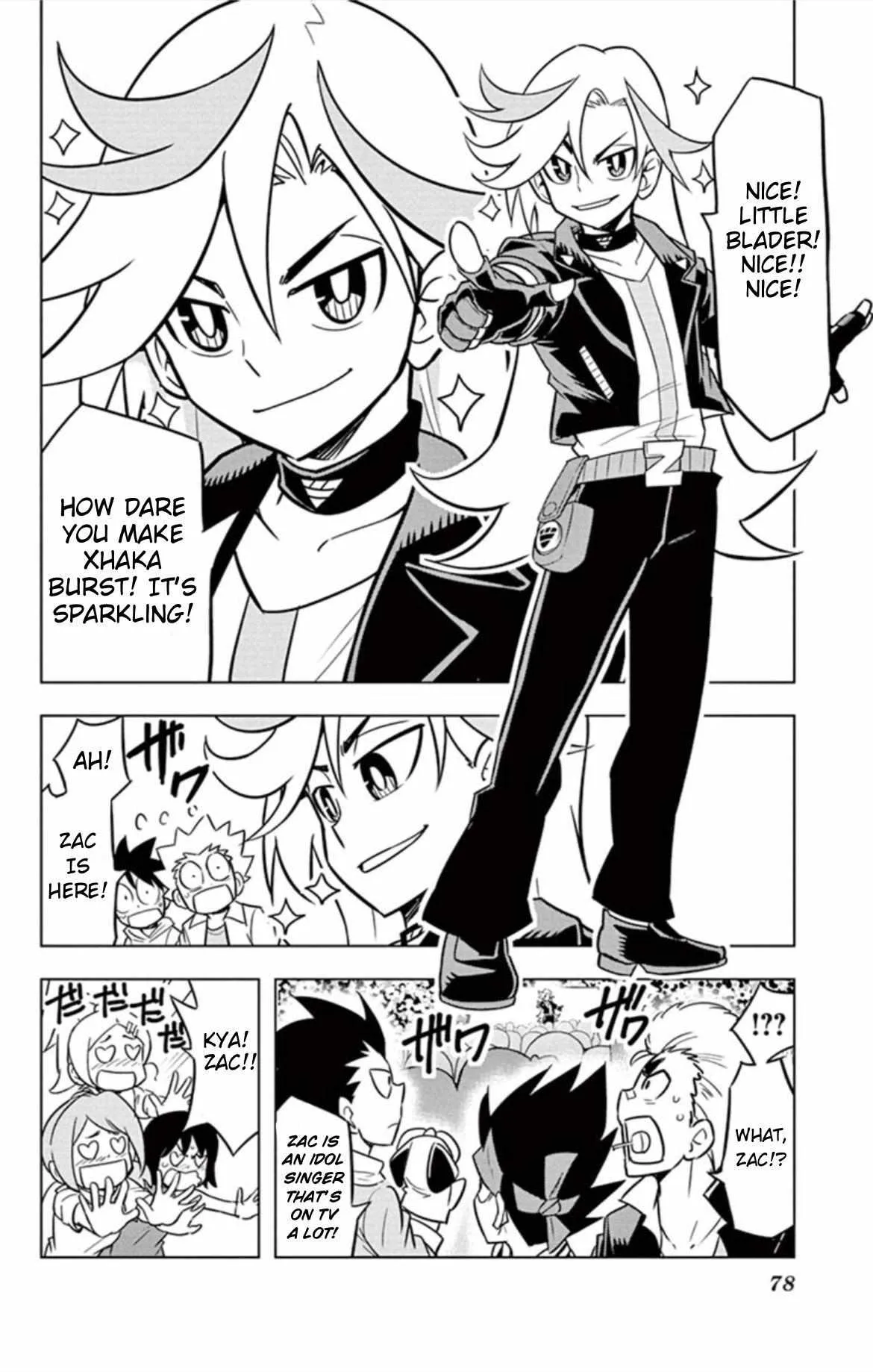 Read Beyblade Burst chapter 16 image 8 on Lezhin