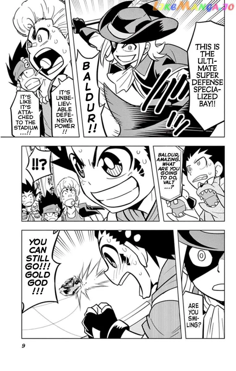 Read Beyblade Burst chapter 18.5 image 9 on Lezhin