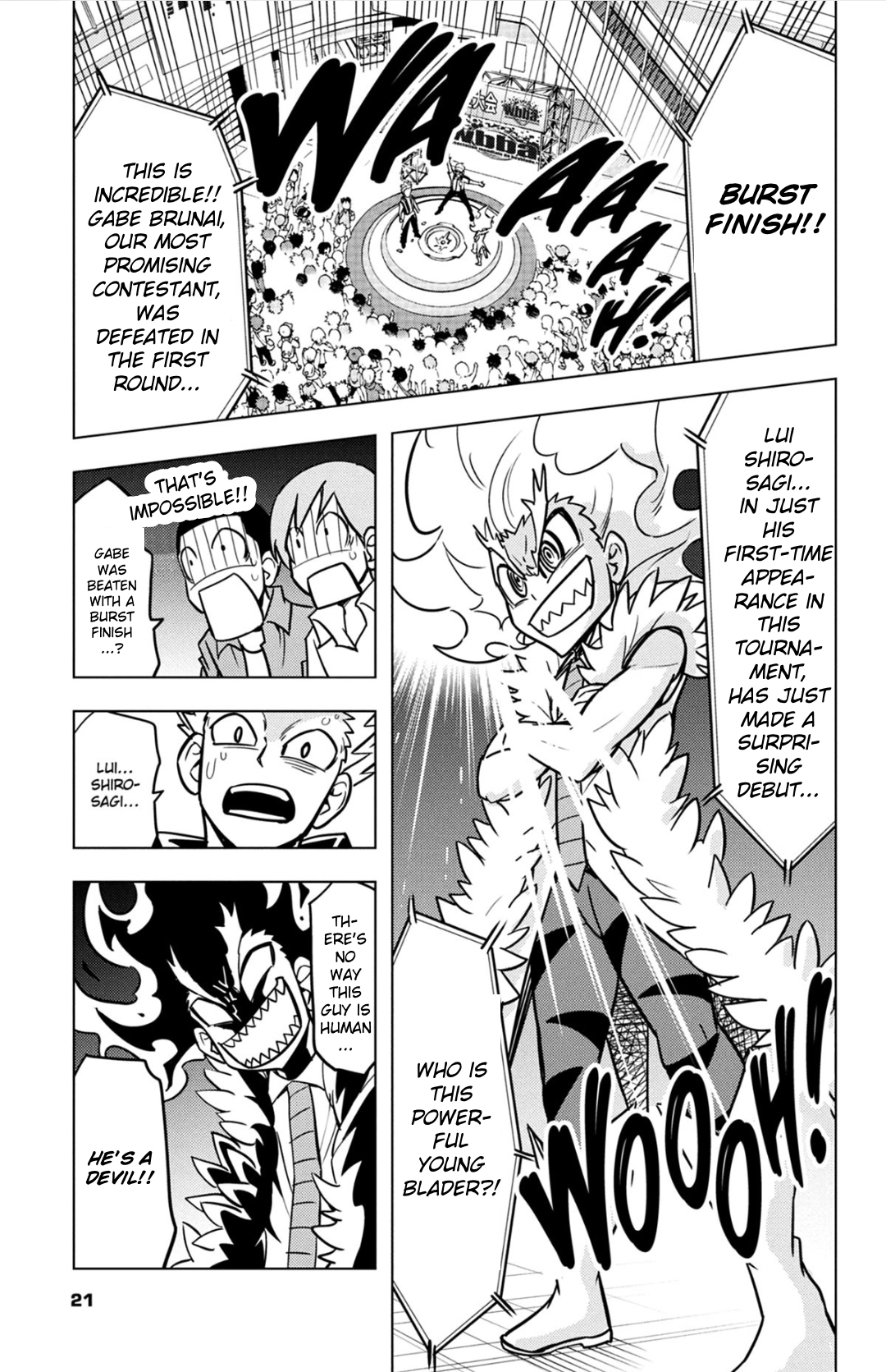 Read Beyblade Burst chapter 23.5 image 17 on Lezhin