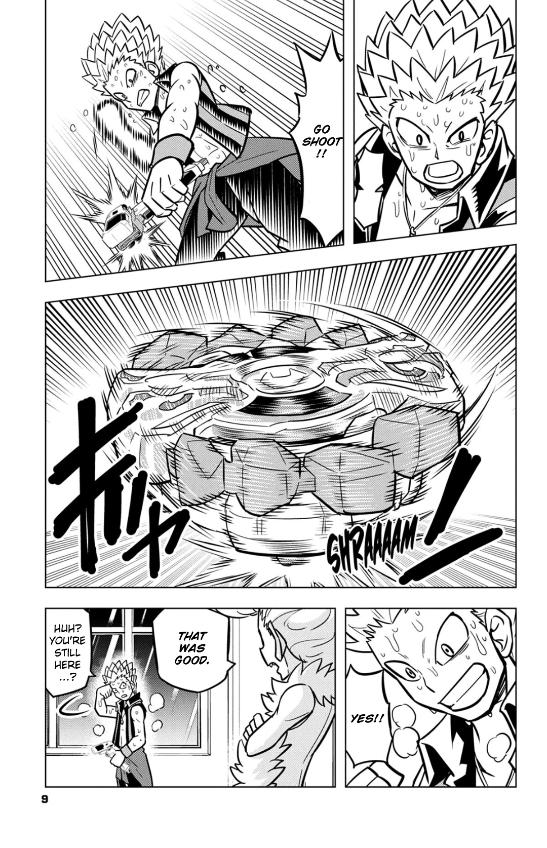 Read Beyblade Burst chapter 23.5 image 6 on Lezhin