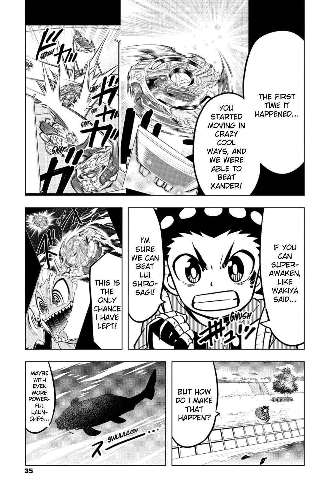Read Beyblade Burst chapter 24 image 13 on Lezhin