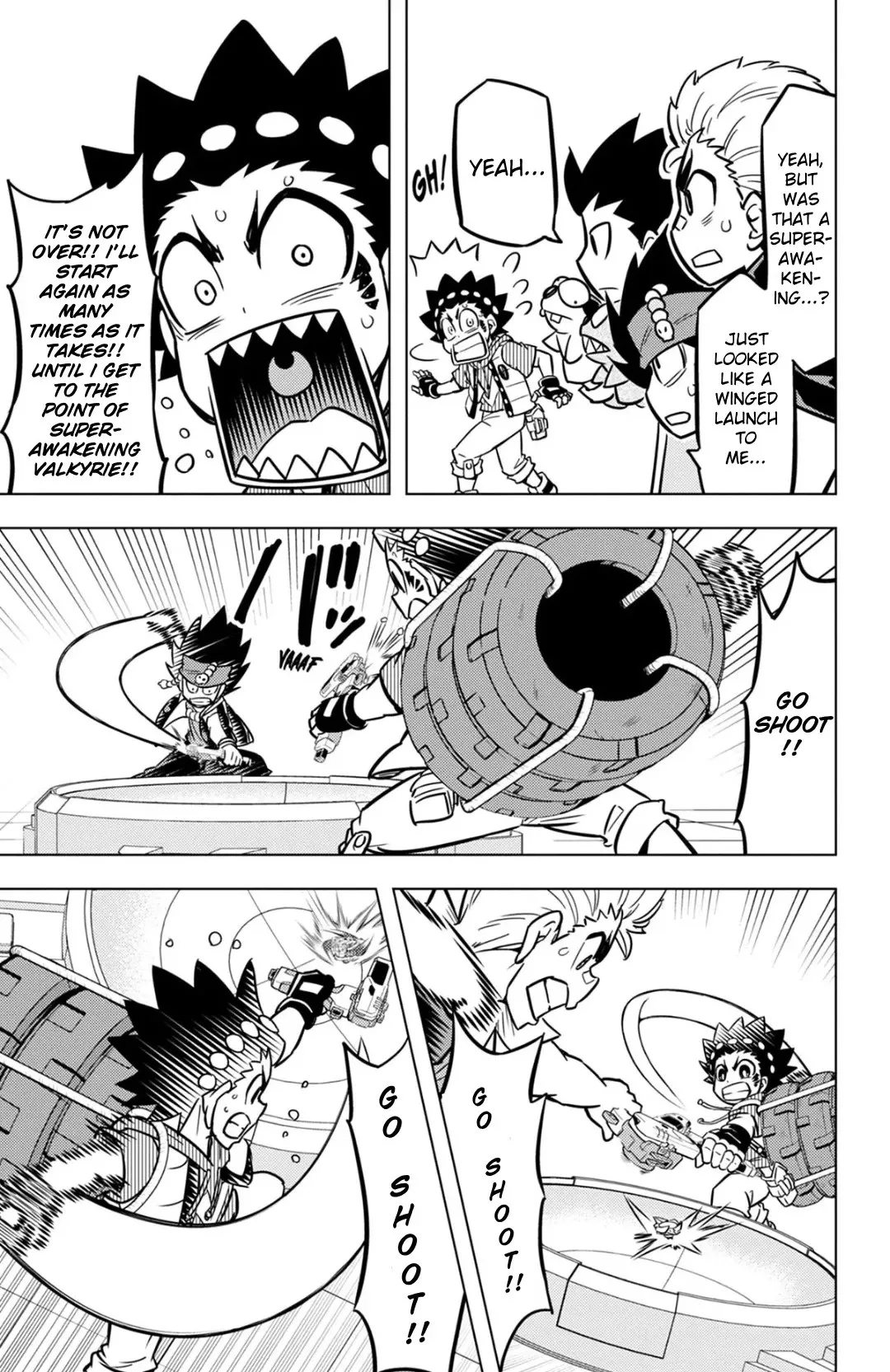 Read Beyblade Burst chapter 24 image 9 on Lezhin