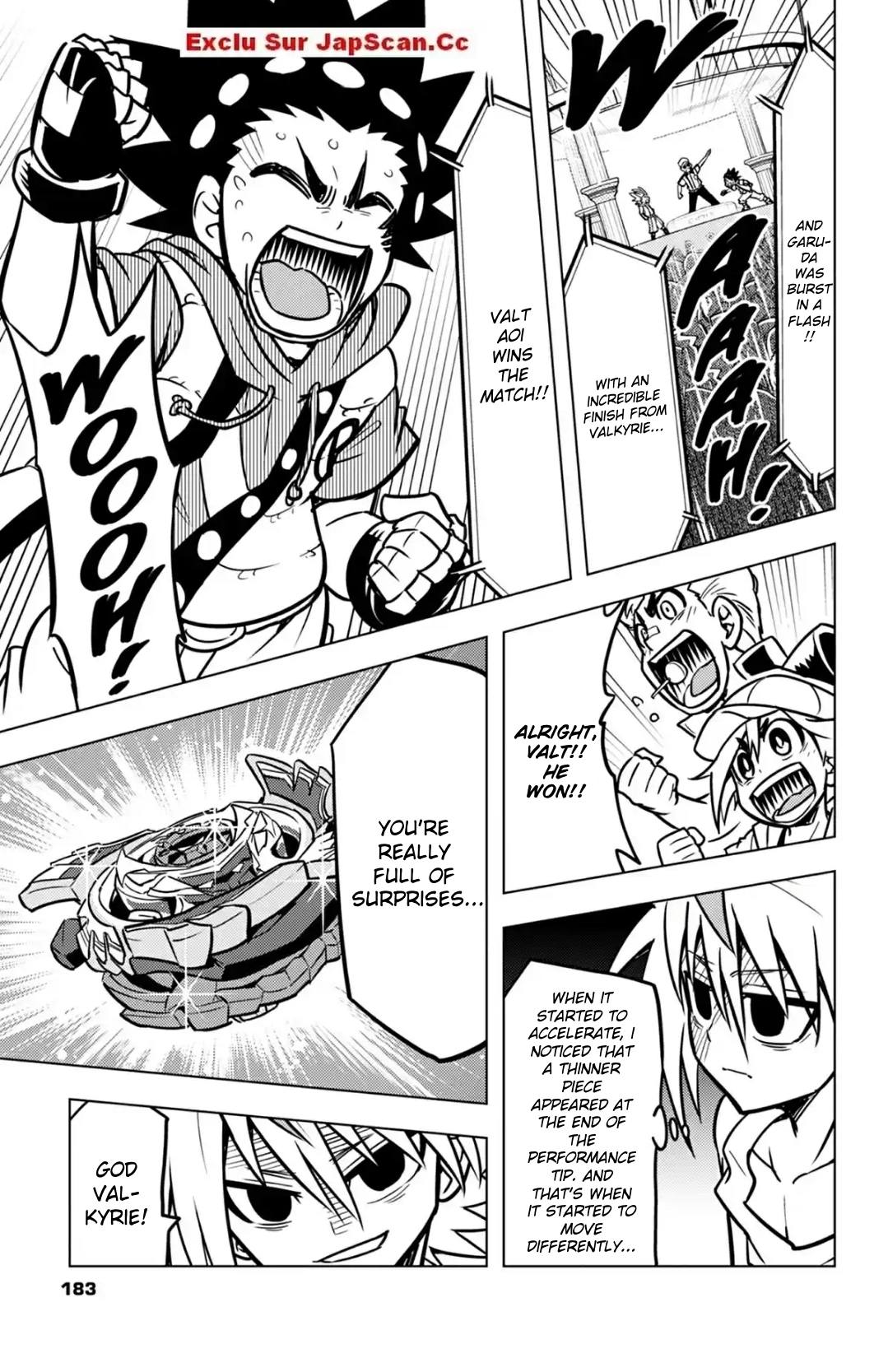 Read Beyblade Burst chapter 33 image 14 on Lezhin