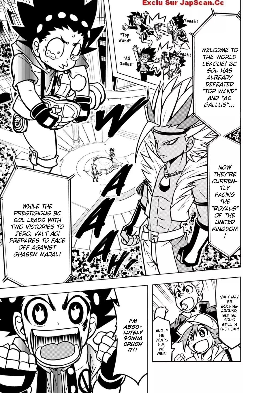Read Beyblade Burst chapter 33 image 2 on Lezhin