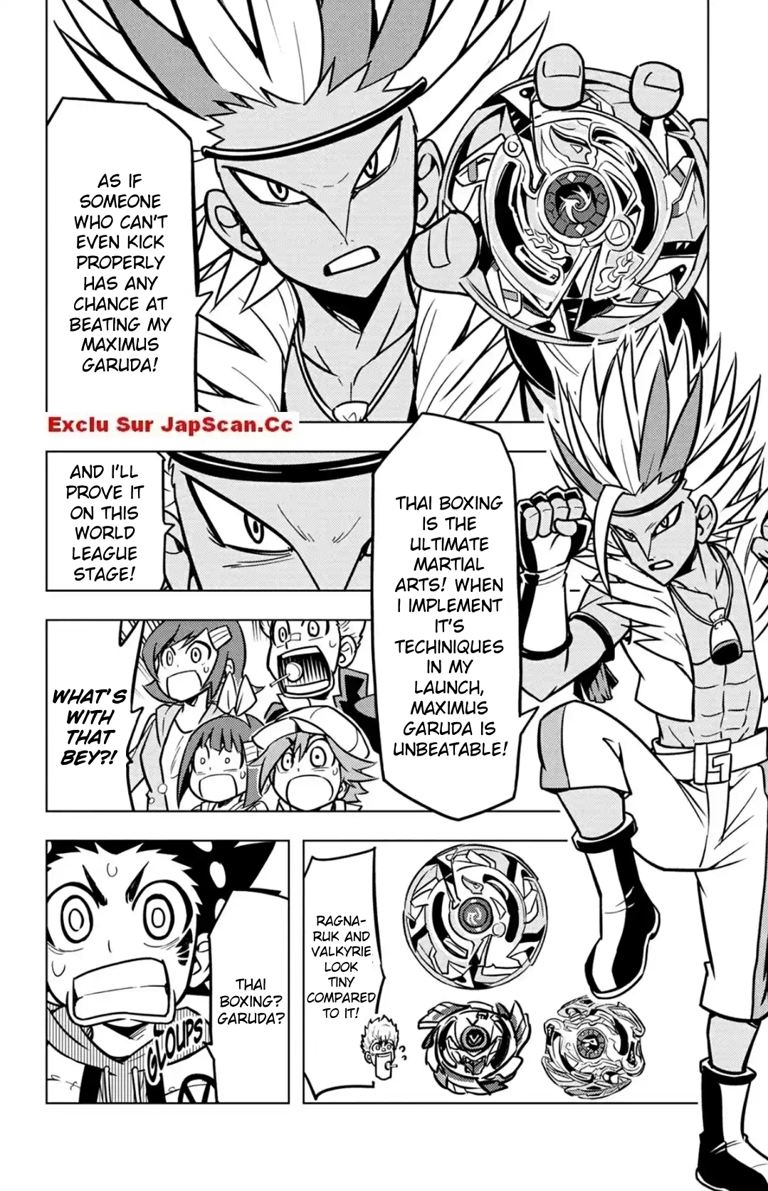 Read Beyblade Burst chapter 33 image 3 on Lezhin