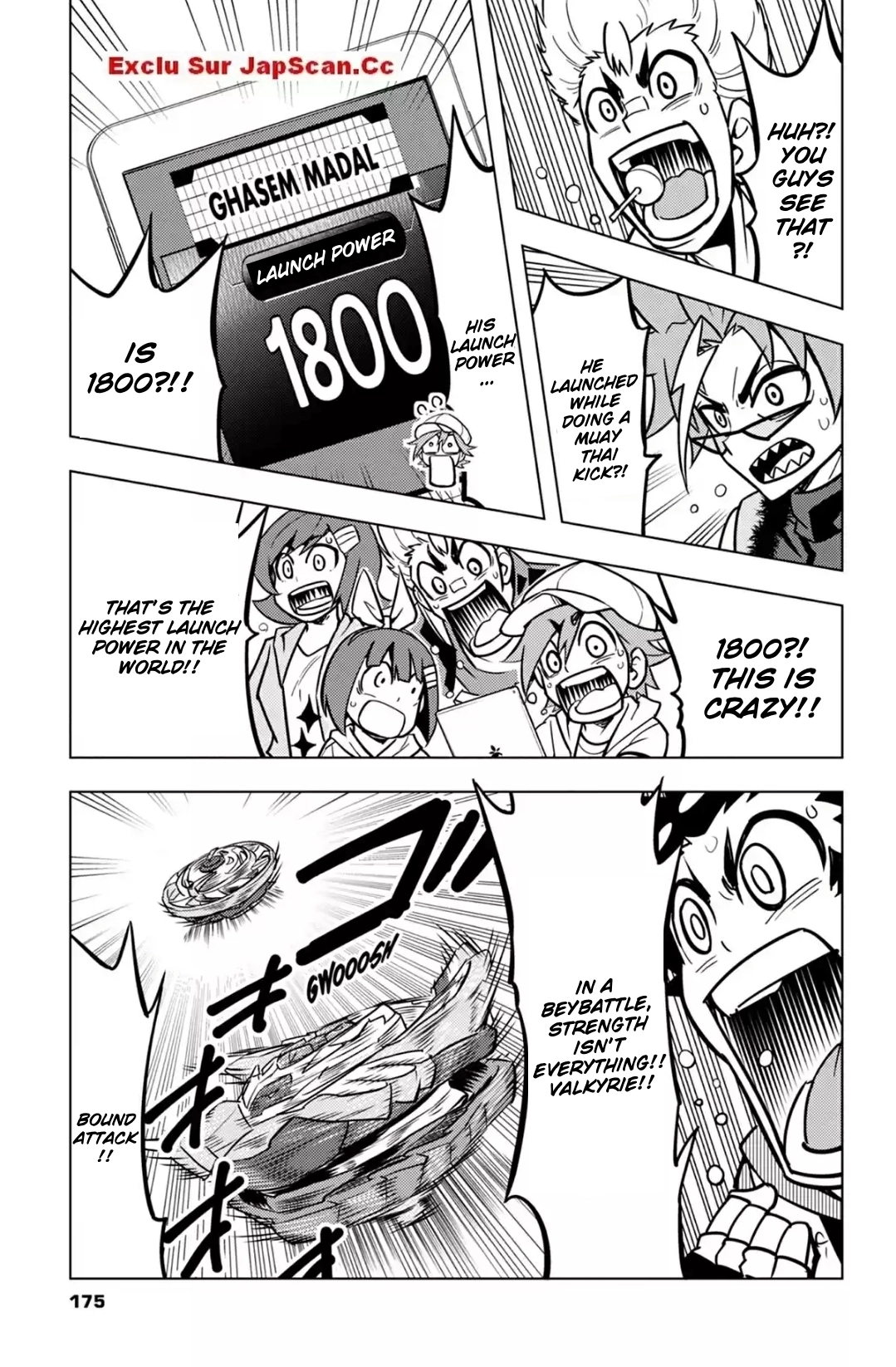 Read Beyblade Burst chapter 33 image 6 on Lezhin