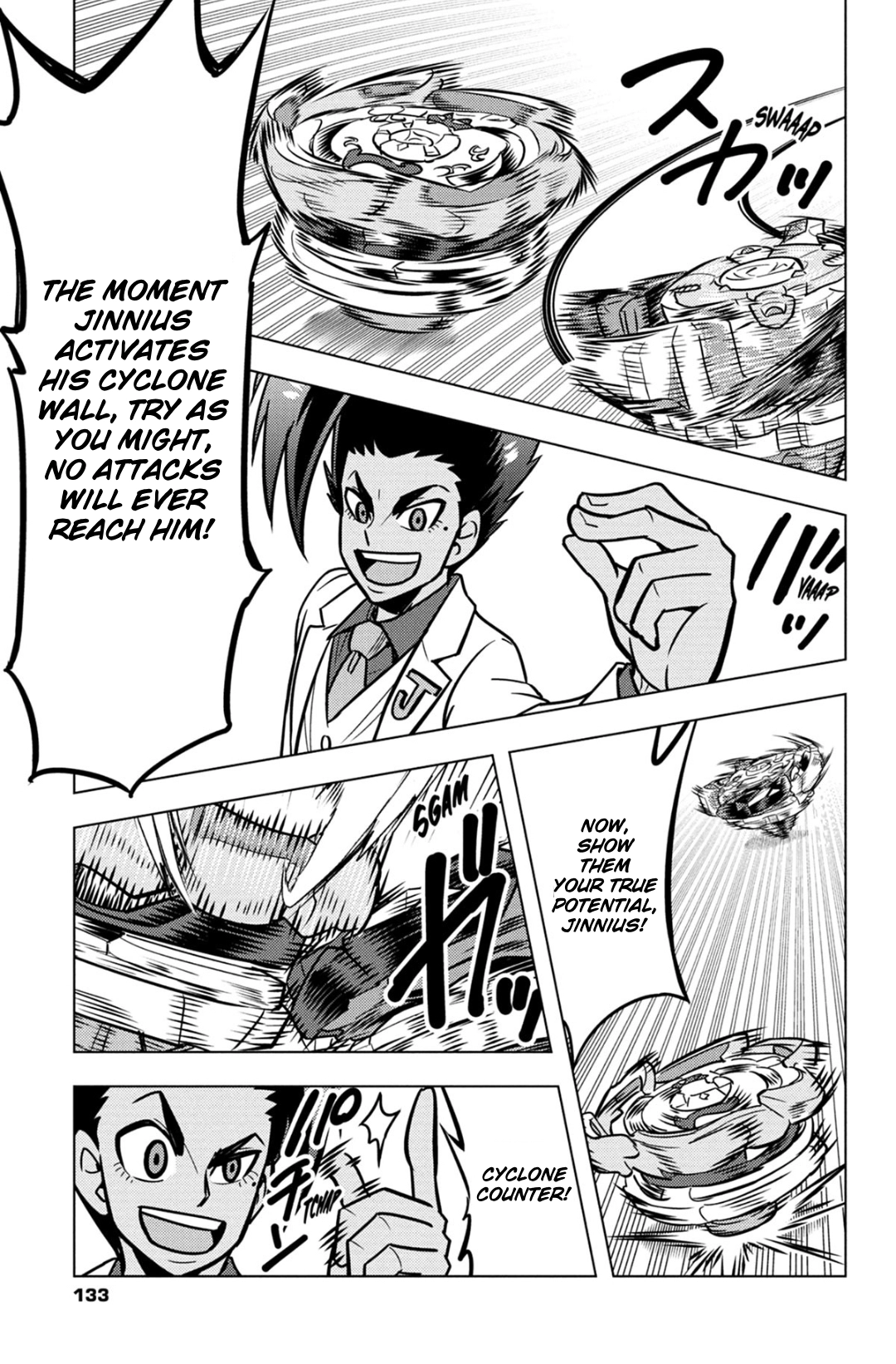 Read Beyblade Burst chapter 36 image 10 on Lezhin