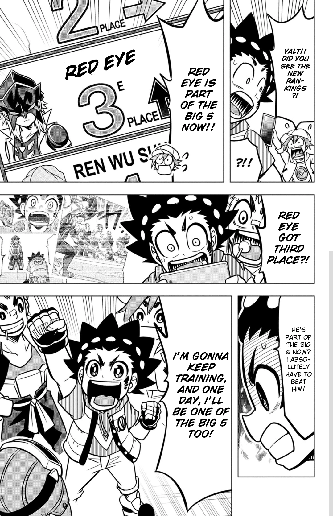 Read Beyblade Burst chapter 36 image 14 on Lezhin
