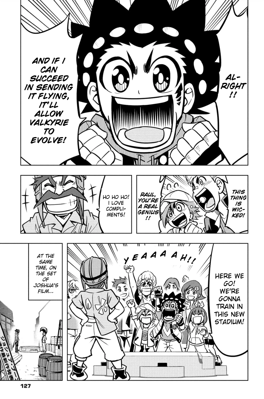 Read Beyblade Burst chapter 36 image 4 on Lezhin