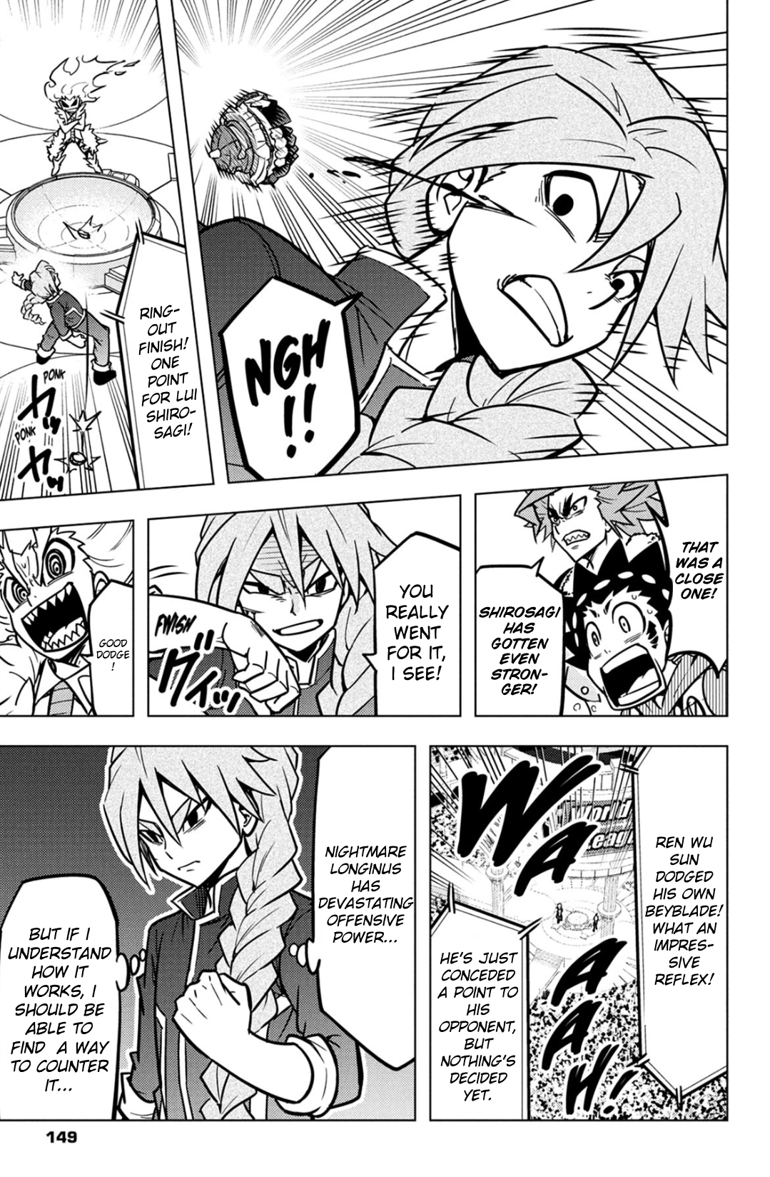 Read Beyblade Burst chapter 37 image 10 on Lezhin