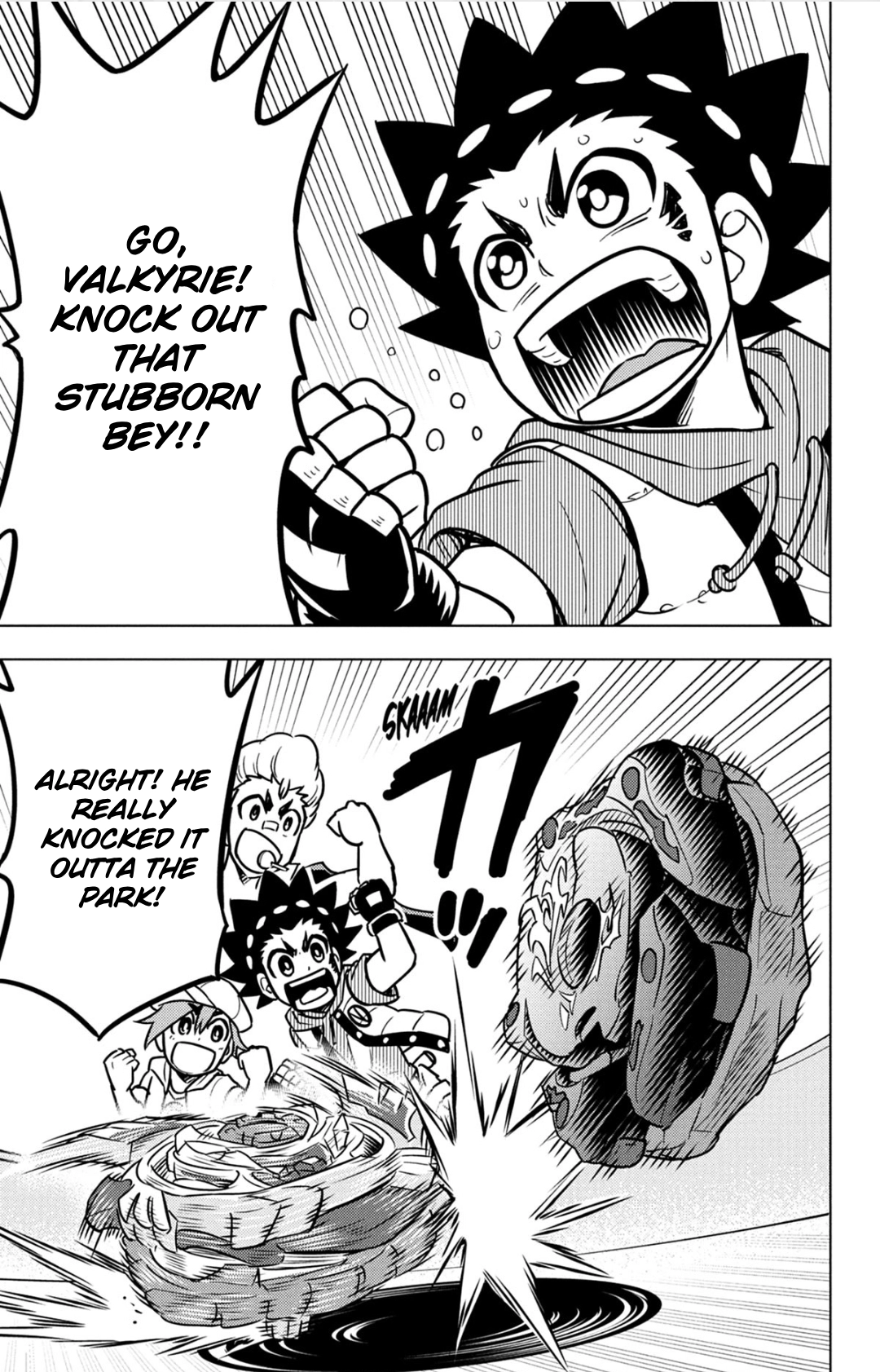 Read Beyblade Burst chapter 38 image 1 on Lezhin