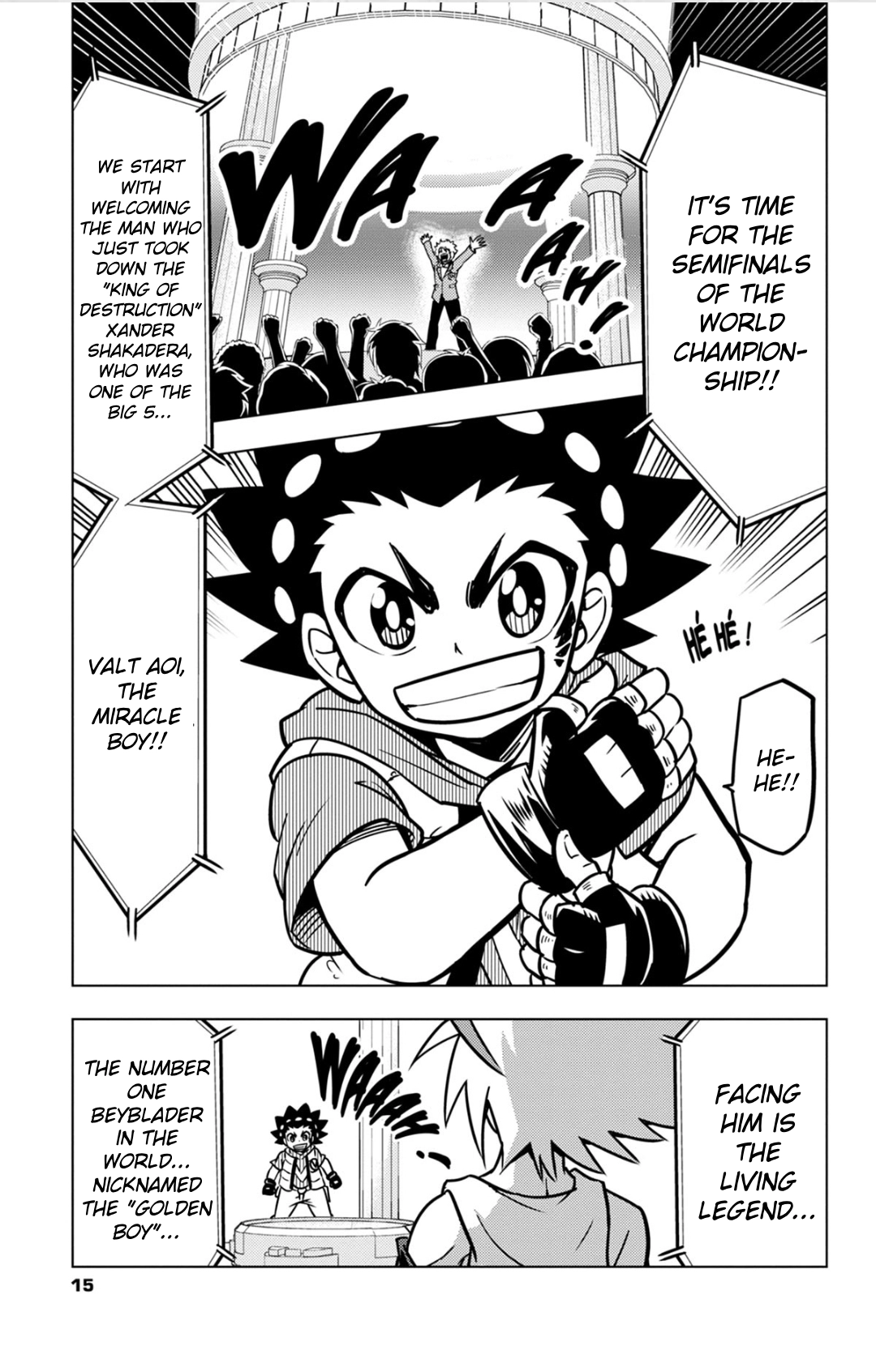 Read Beyblade Burst chapter 39 image 10 on Lezhin