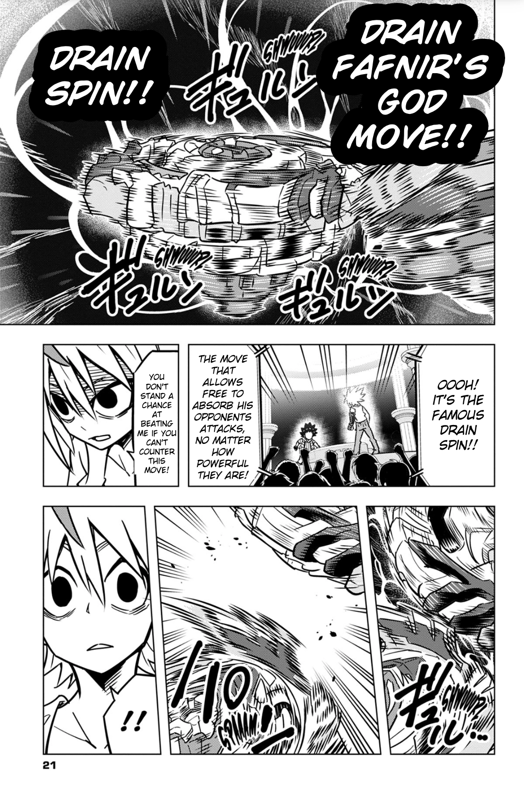 Read Beyblade Burst chapter 39 image 16 on Lezhin