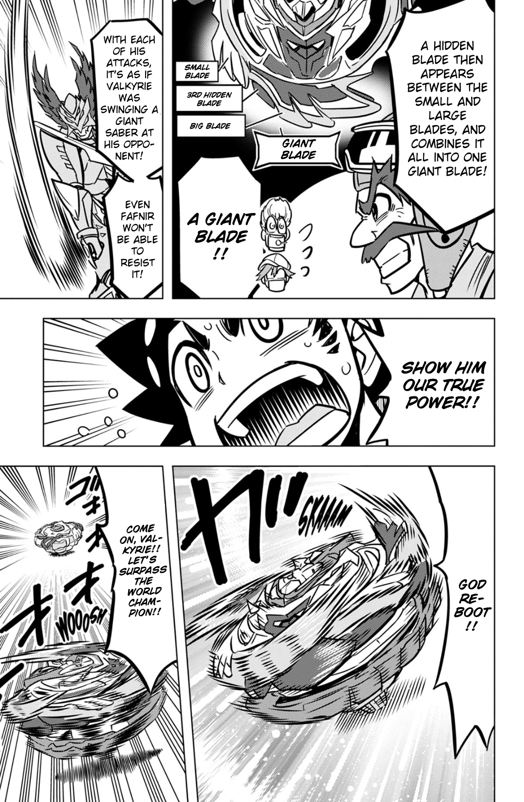 Read Beyblade Burst chapter 39 image 18 on Lezhin