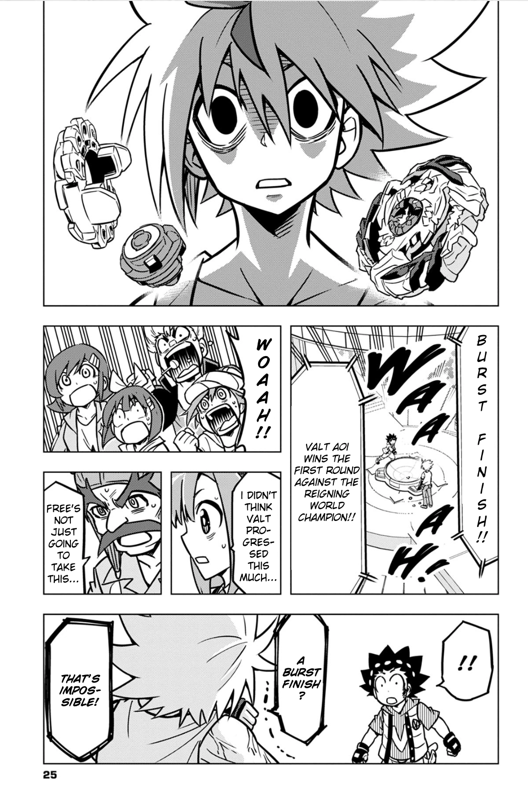 Read Beyblade Burst chapter 39 image 20 on Lezhin