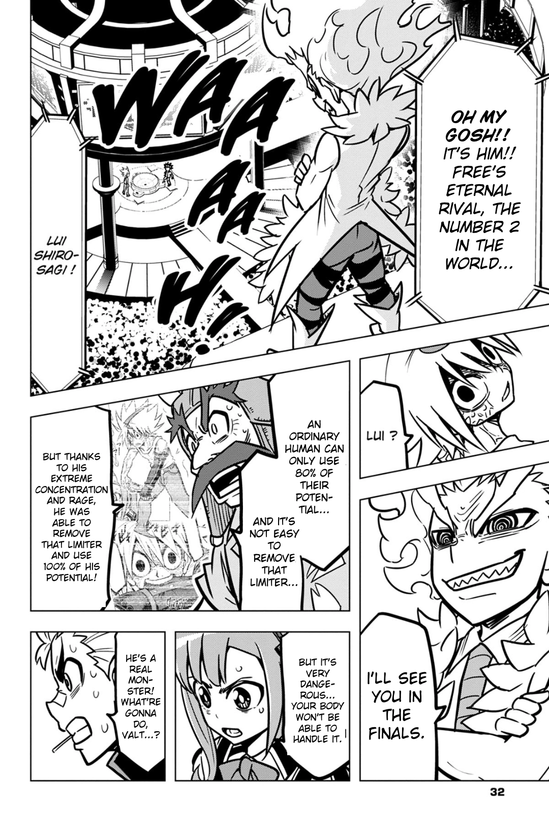 Read Beyblade Burst chapter 39 image 27 on Lezhin