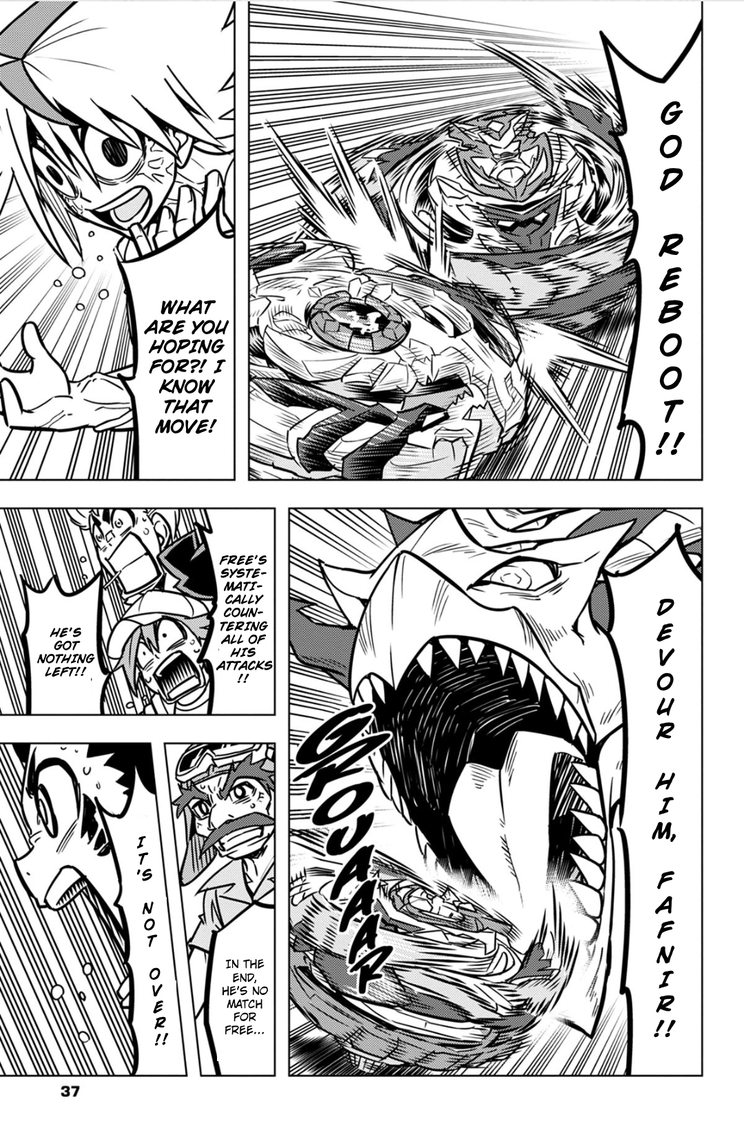 Read Beyblade Burst chapter 39 image 32 on Lezhin