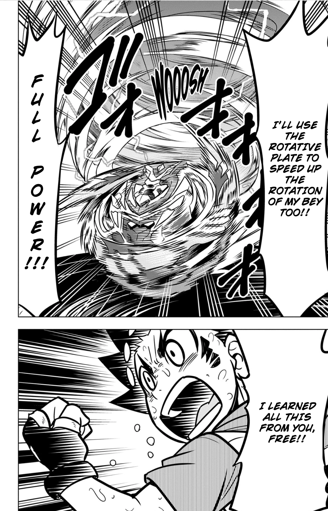Read Beyblade Burst chapter 39 image 33 on Lezhin