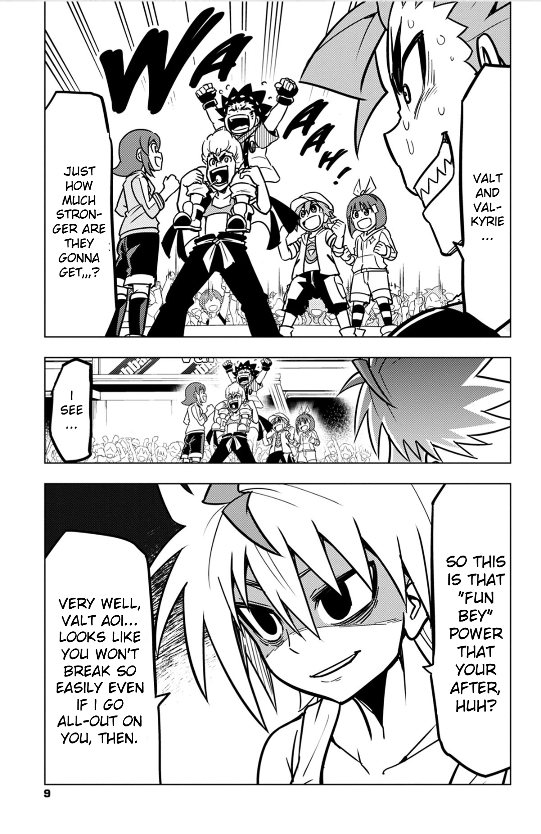 Read Beyblade Burst chapter 39 image 4 on Lezhin