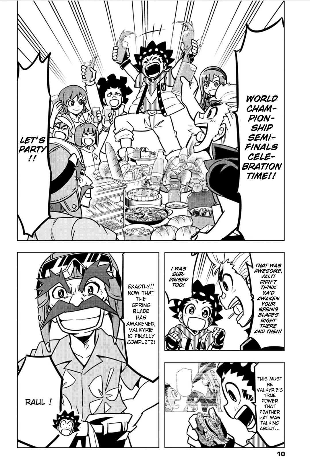 Read Beyblade Burst chapter 39 image 5 on Lezhin