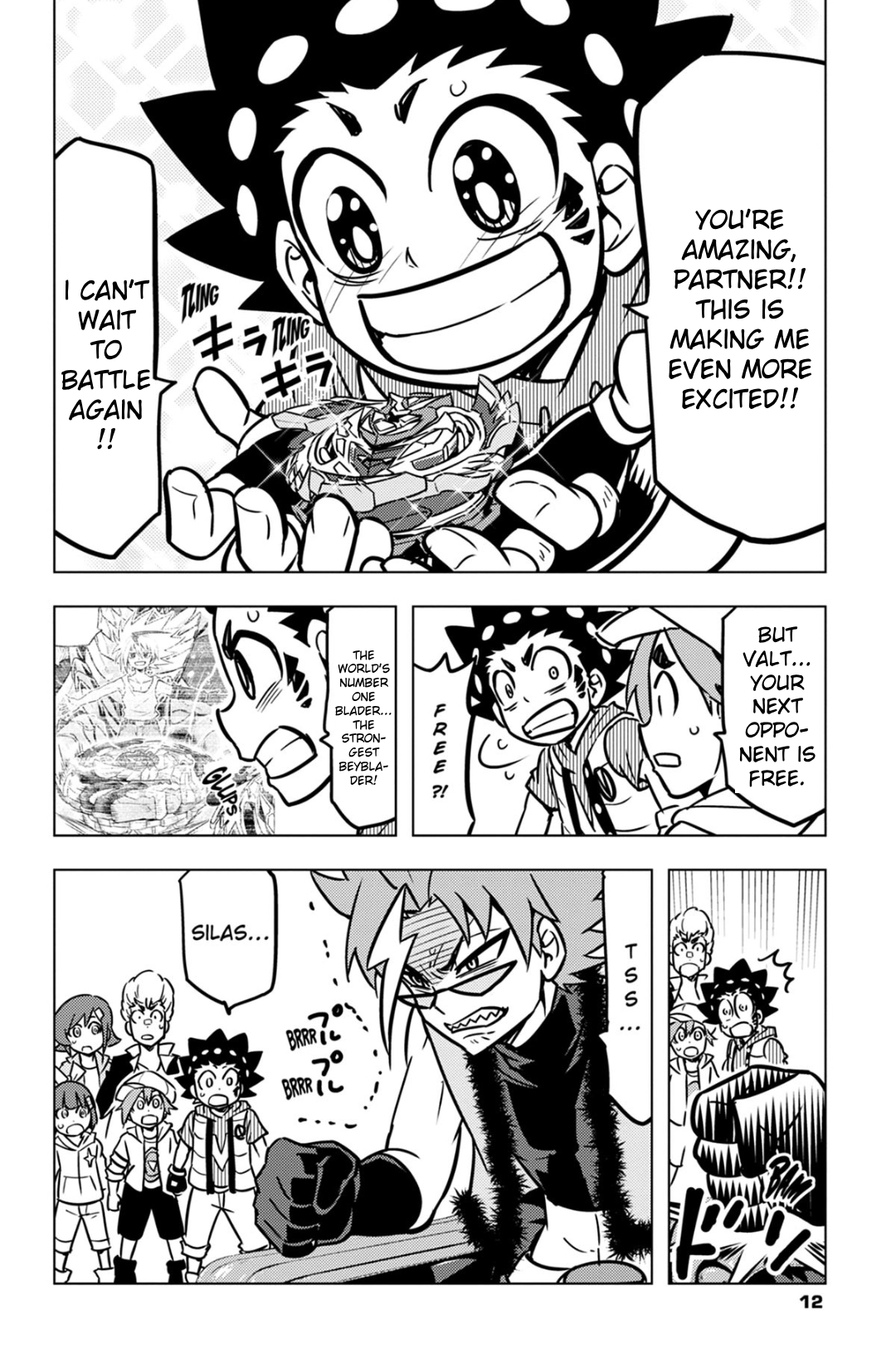 Read Beyblade Burst chapter 39 image 7 on Lezhin