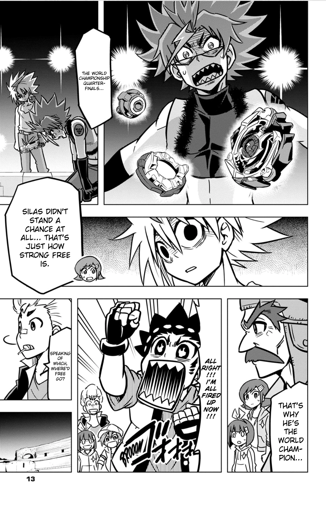 Read Beyblade Burst chapter 39 image 8 on Lezhin
