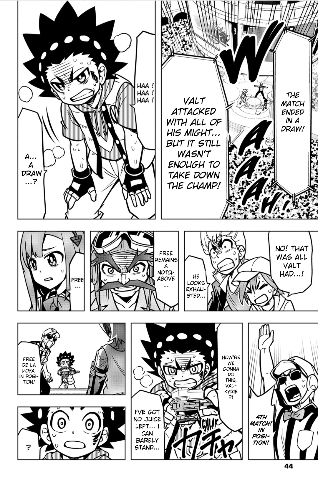 Read Beyblade Burst chapter 40 image 2 on Lezhin