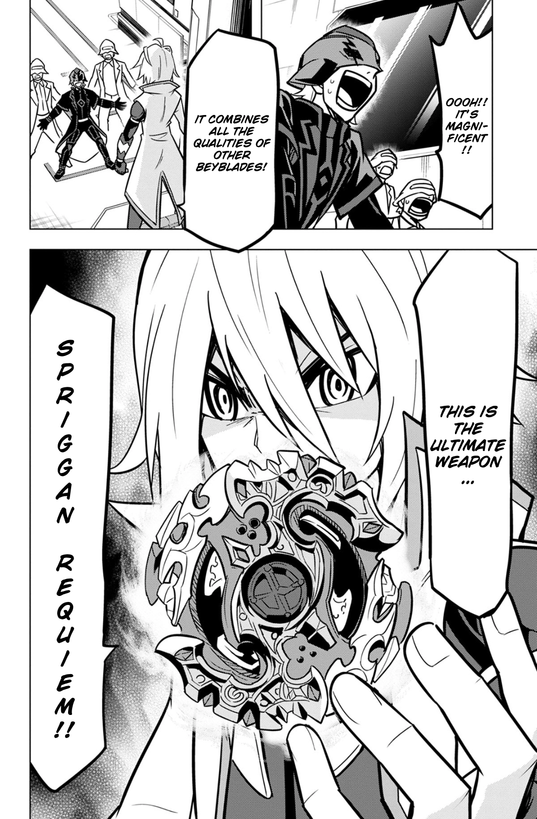 Read Beyblade Burst chapter 40 image 32 on Lezhin